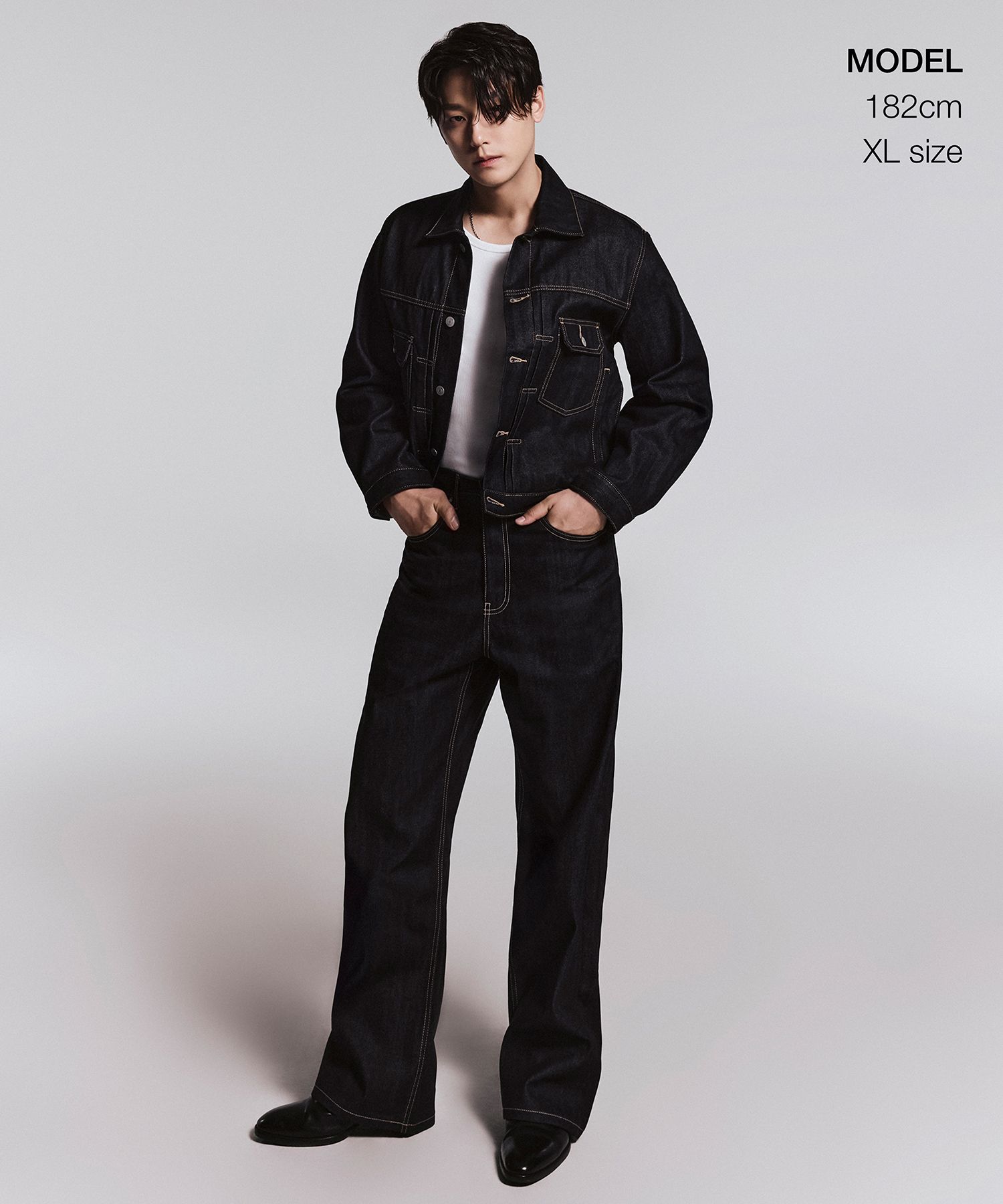 MUSINSA STANDARD サルベージデニム　トラッカージャケット MUSINSA公式 | MUSINSA STANDARD セルビジデニムトラッカージャケット2