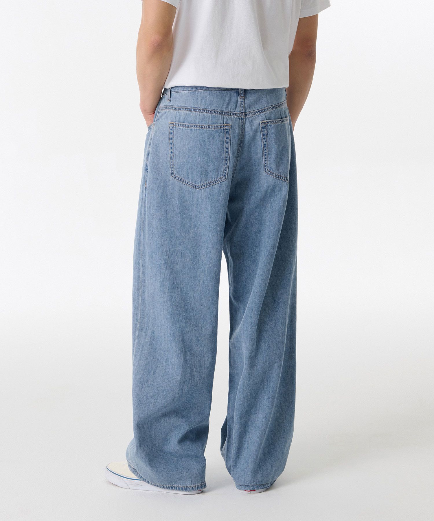 ★MUSINSA STANDARD★ Lightweight Big Wide Denim Pants Medium MUSINSA | MUSINSA STANDARD Lightweight Big Wide Denim Pants