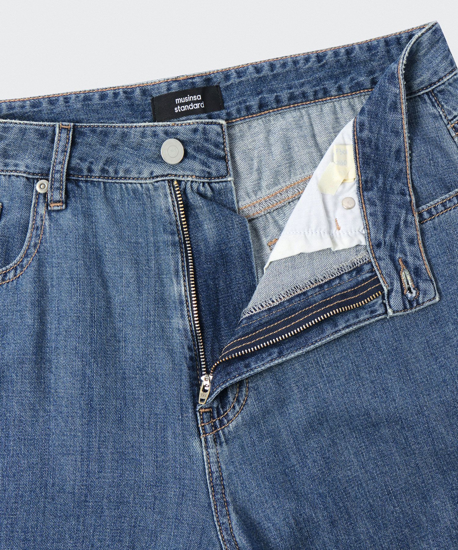 ★MUSINSA STANDARD★ Lightweight Big Wide Denim Pants Medium MUSINSA | MUSINSA STANDARD Lightweight Big Wide Denim Pants