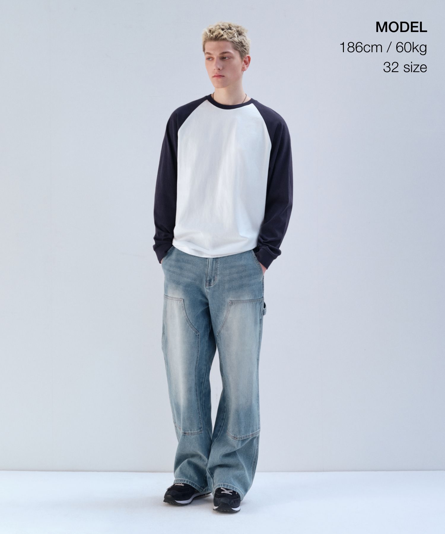 ★MUSINSA STANDARD★ Big Brush Extra Wide Double Knee Carpen MUSINSA公式 | MUSINSA STANDARD Big Brush Extra Wide Double