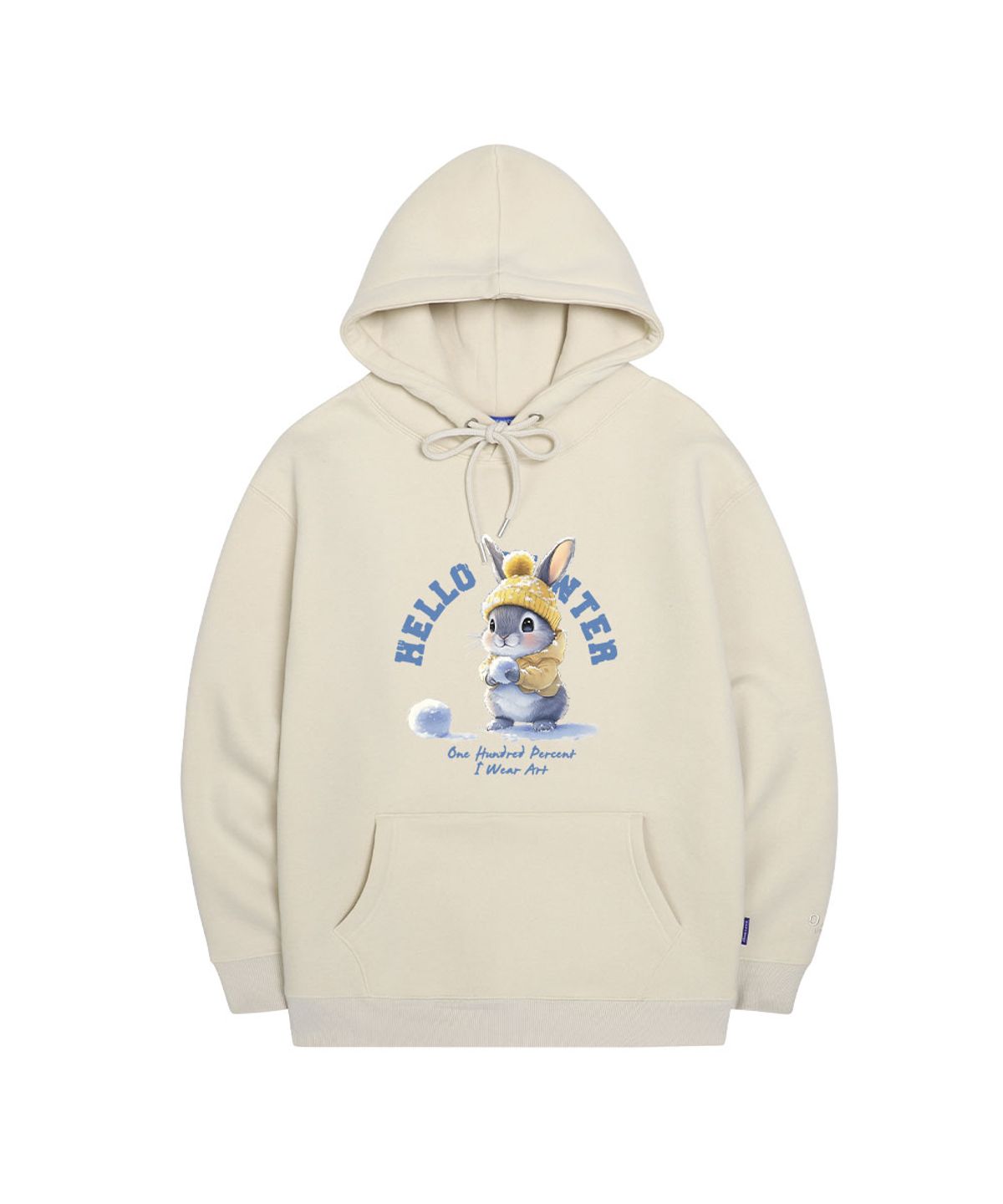 원헌드레드퍼센트(OHP) OHPxHARMONIA4 스노우볼 기모 후드