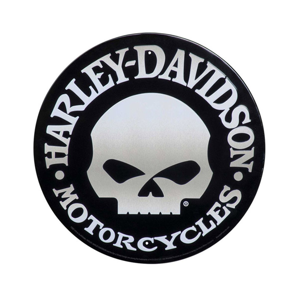 할리데이비슨(HARLEY-DAVIDSON) H-D 윌리G 스컬 틴사인