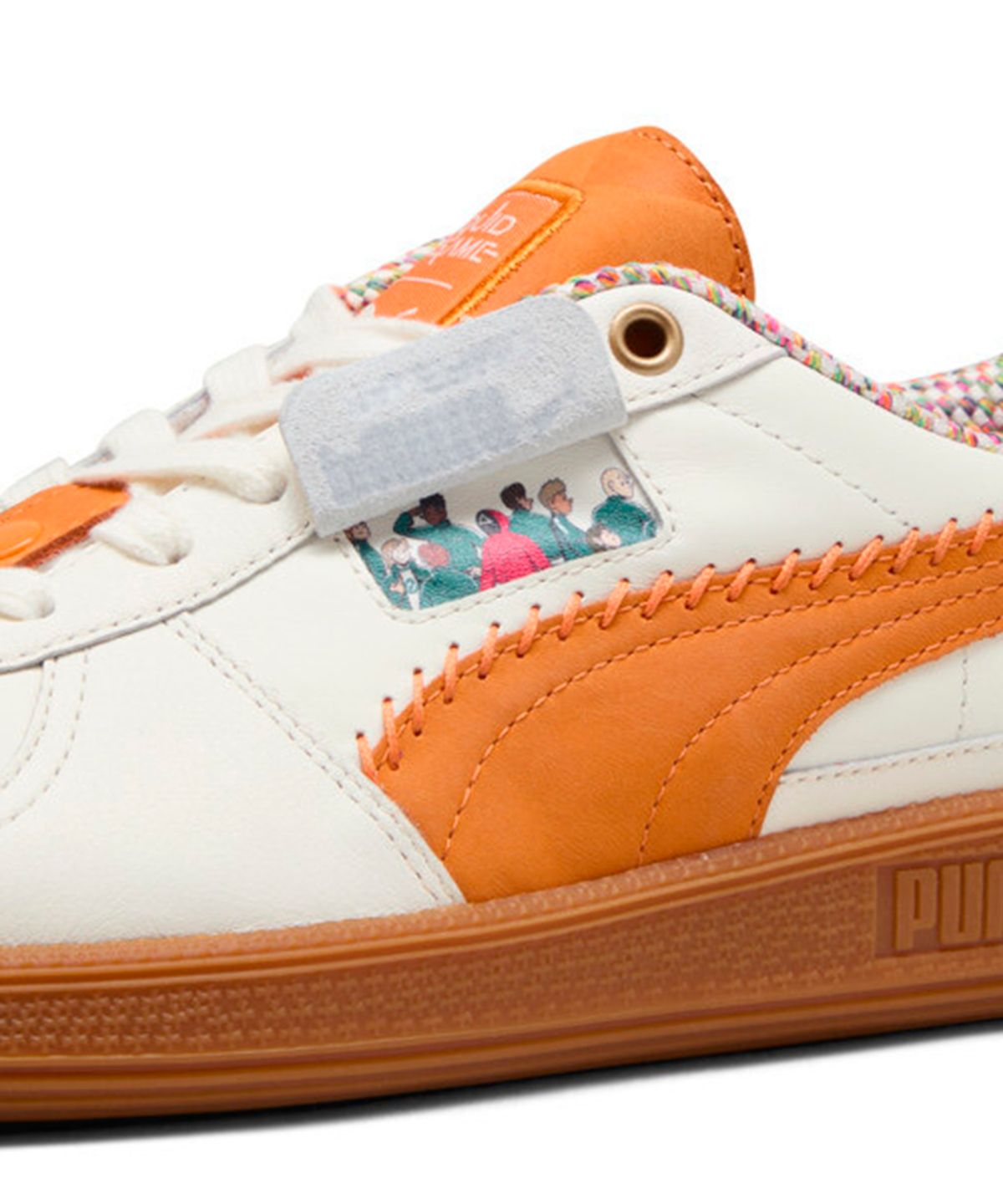 푸마(PUMA) 푸마 X 오징어게임 팔레르모 - 화이트:레드 / 401074-01
