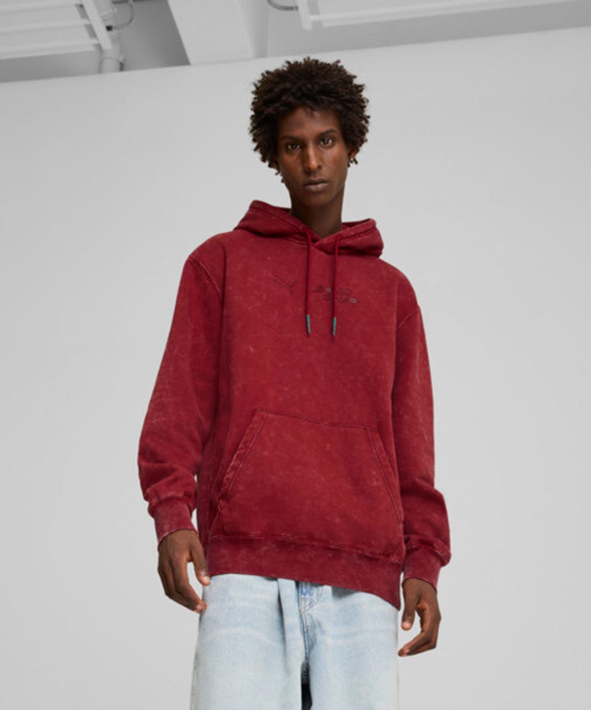 푸마(PUMA) 푸마 X 오징어게임 그래픽 후디 FL -레드 / 627427-13