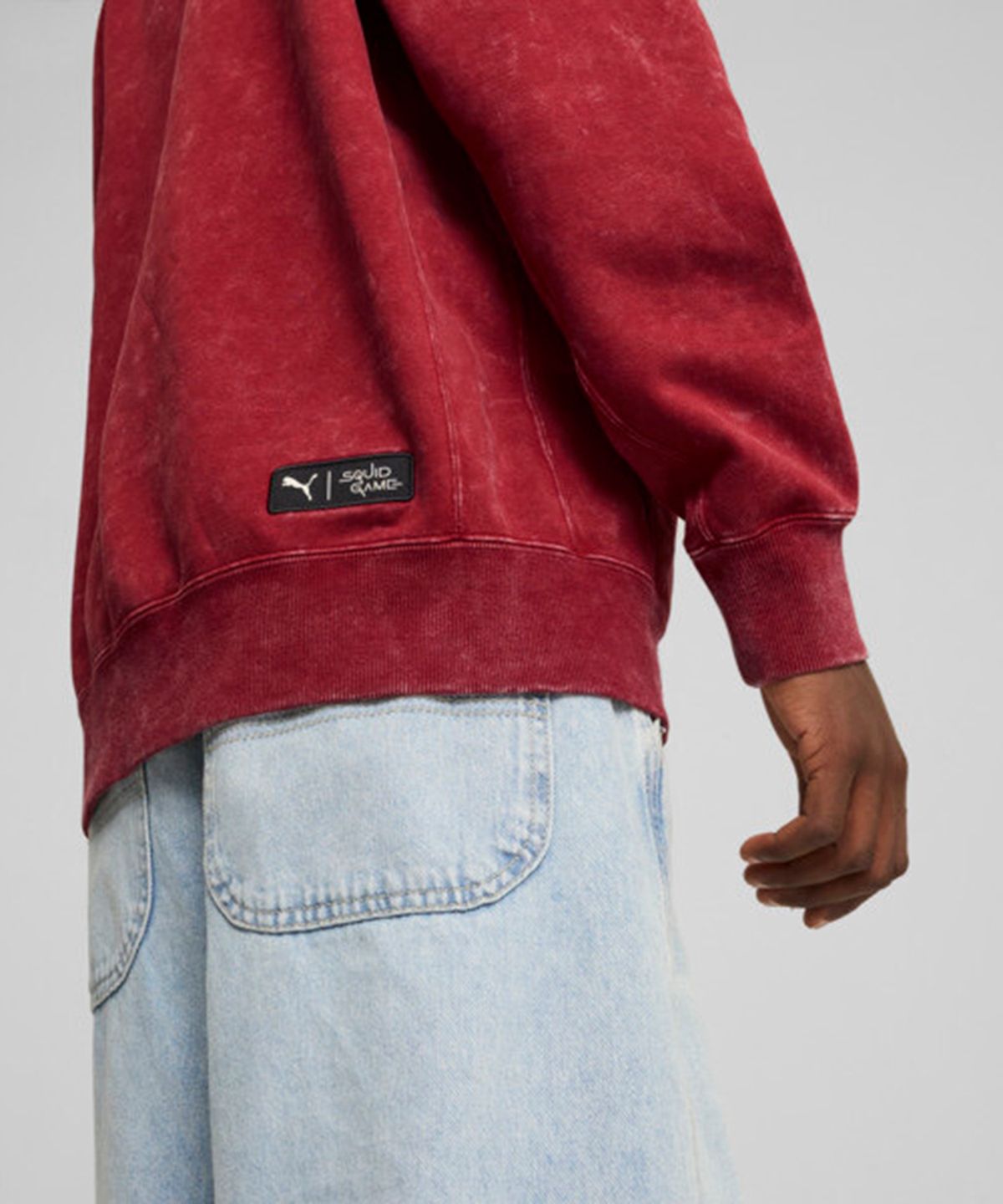 푸마(PUMA) 푸마 X 오징어게임 그래픽 후디 FL -레드 / 627427-13