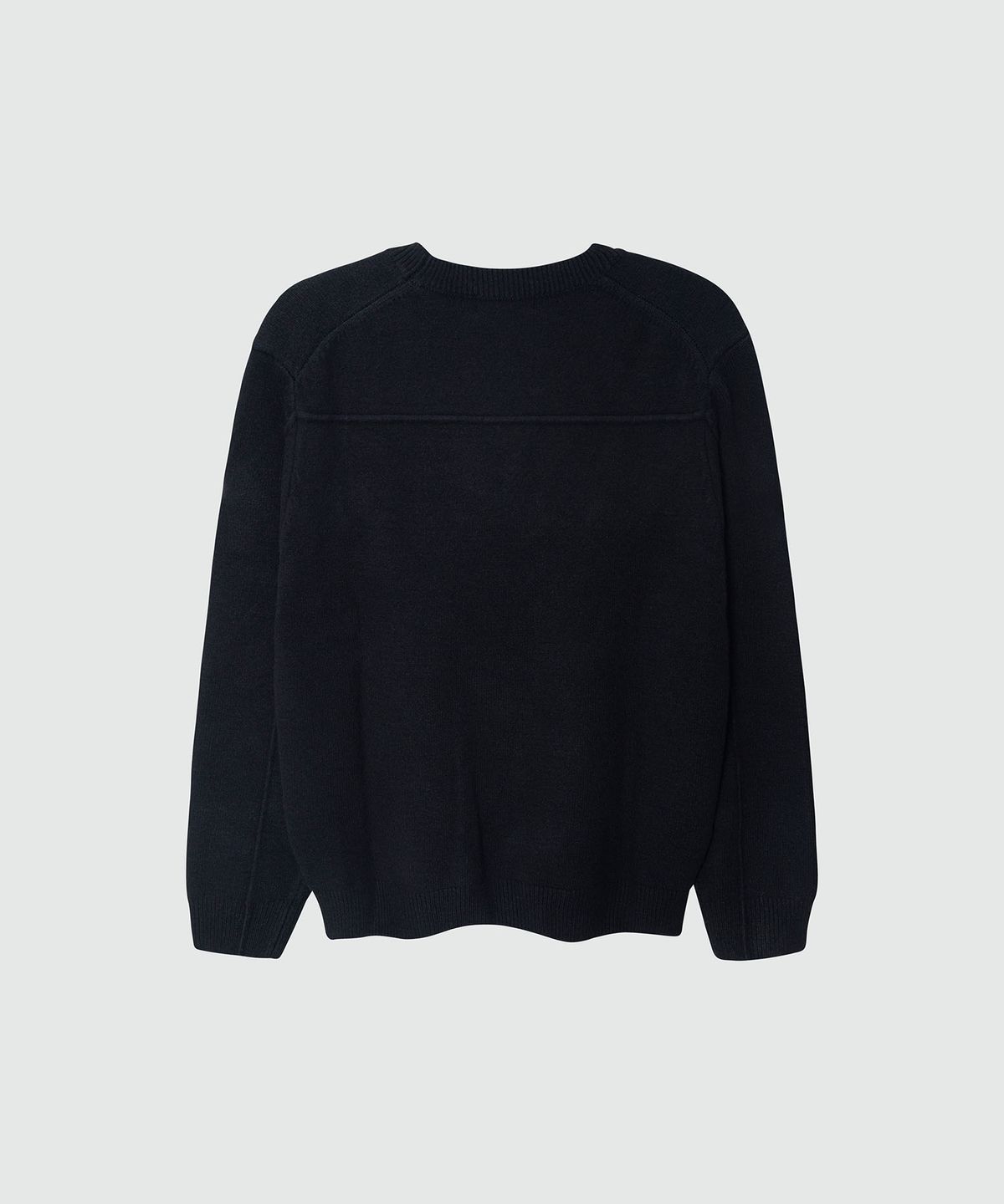 이지오(EZIO) Soft Plain Round Knit_Black