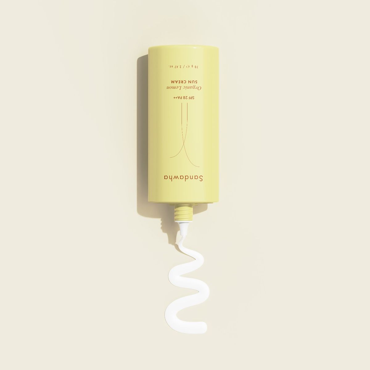 산다화(SANDAWHA) 유기농 레몬 썬크림 70g