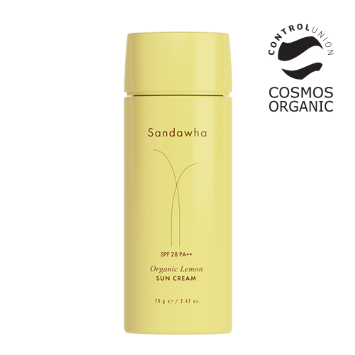 산다화(SANDAWHA) 유기농 레몬 썬크림 70g