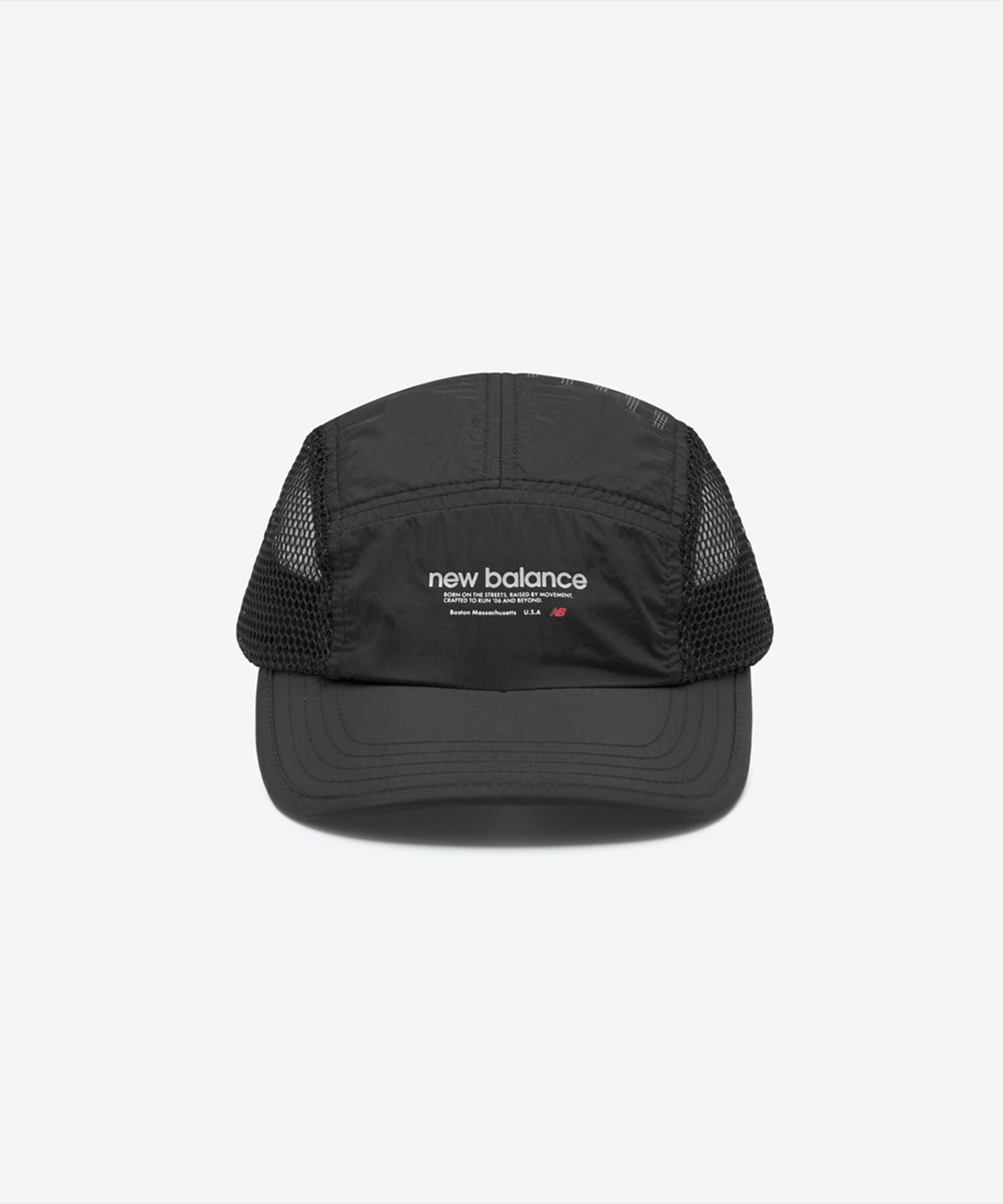 뉴발란스(NEW BALANCE) NBGDGF1192 / 컬러포인트 퍼포먼스 메쉬캡 (BLACK)