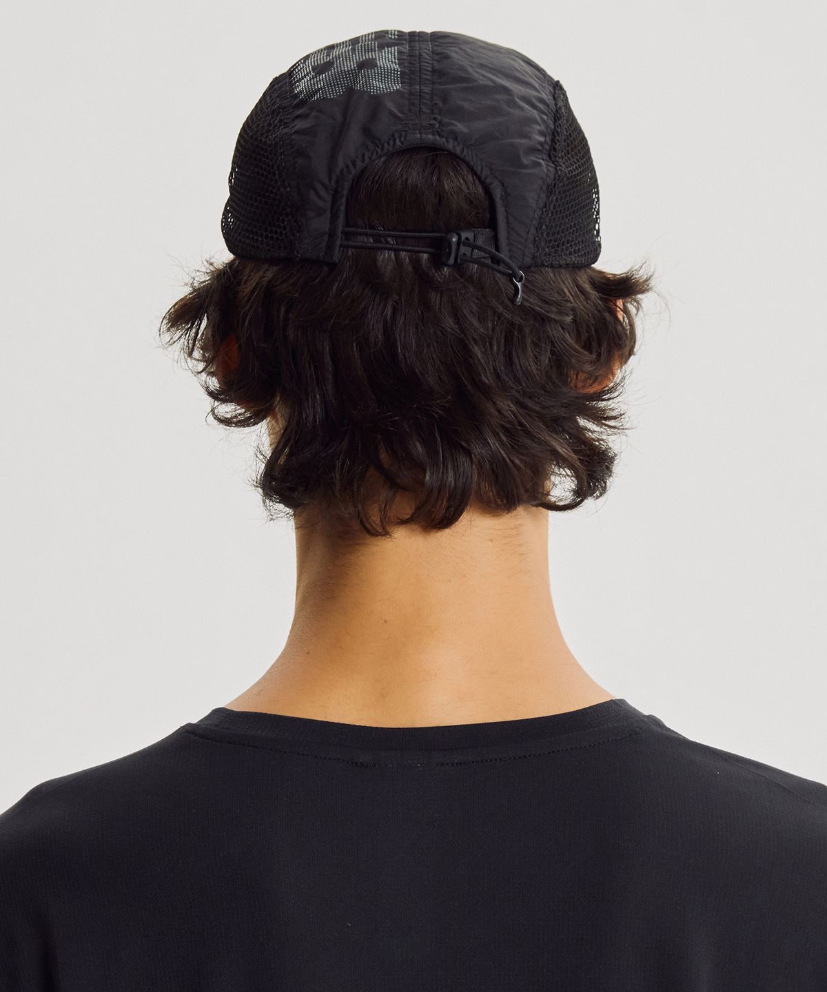 뉴발란스(NEW BALANCE) NBGDGF1192 / 컬러포인트 퍼포먼스 메쉬캡 (BLACK)