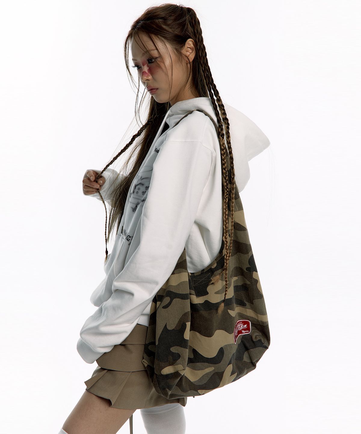 카시코(KASHIKO) Camo Print shoulder Bag