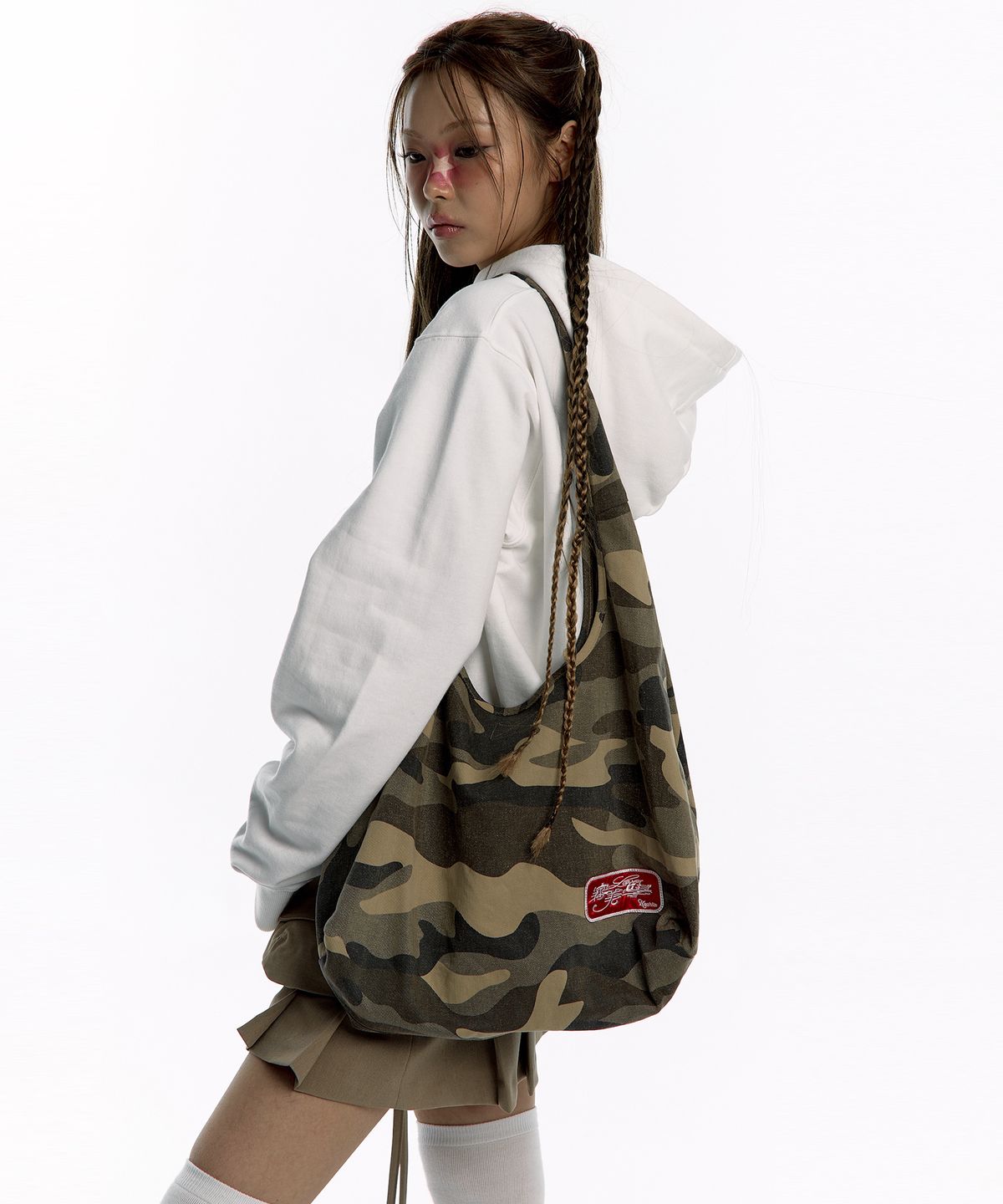 카시코(KASHIKO) Camo Print shoulder Bag