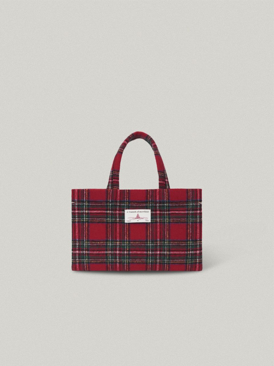 ★2025SS新作★FOLNUA★HOLIDAY CHECK TORTE BAG MUSINSA | FOLNUA HOLIDAY CHECK TORTE BAG [RED]