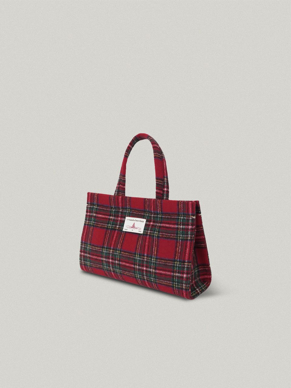 トートバッグ FOLNUA TORTE BAG [RED SUEDE] MUSINSA | FOLNUA HOLIDAY CHECK TORTE BAG [RED]