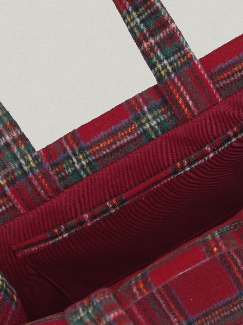 トートバッグ FOLNUA TORTE BAG [RED SUEDE] MUSINSA | FOLNUA HOLIDAY CHECK TORTE BAG [RED]