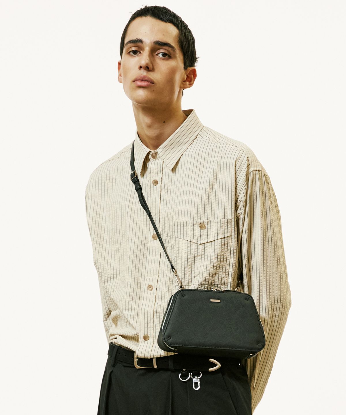 에스에스와이(SSY) 사피아노 트라페지움 체인 미니백