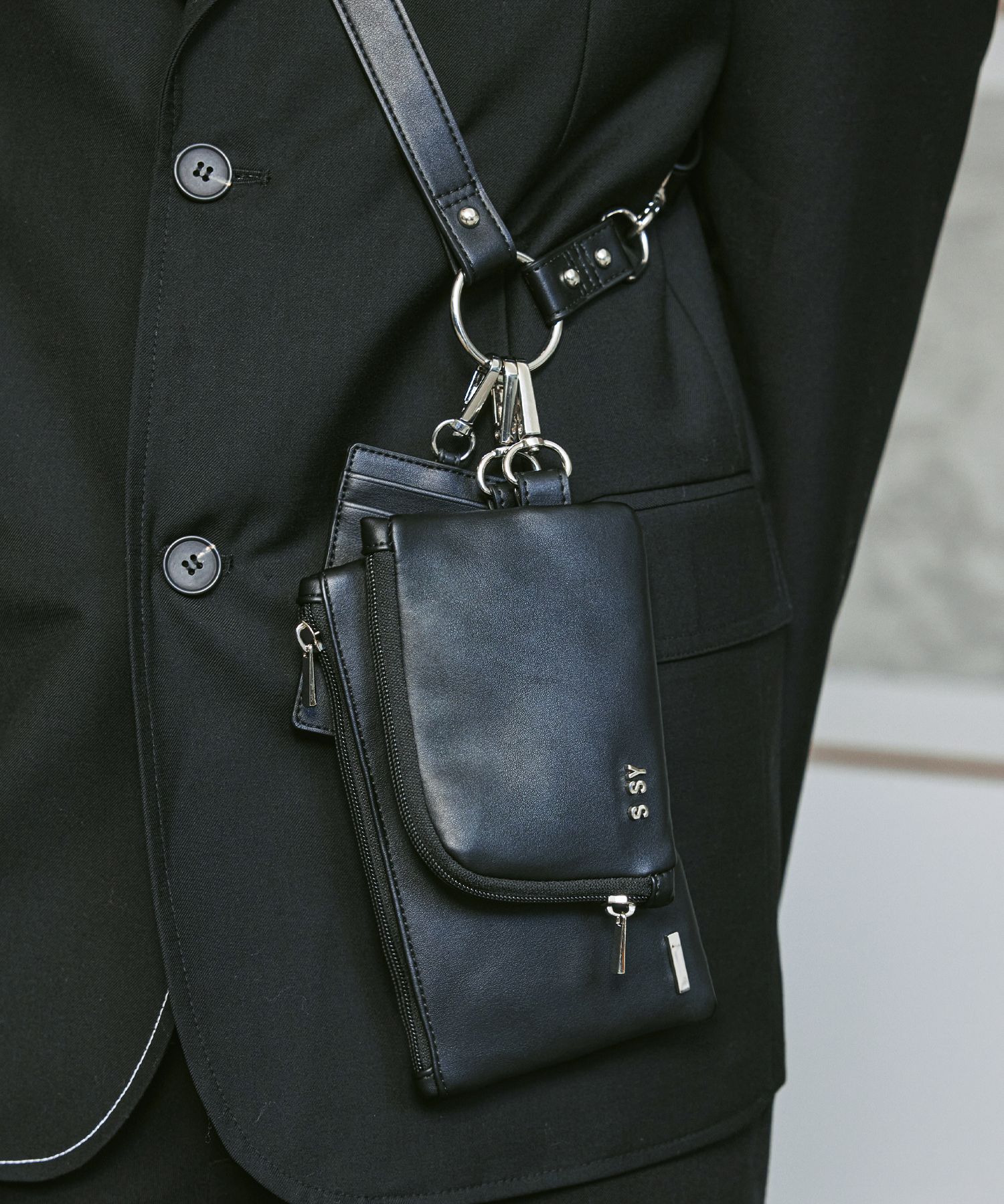 SSY☆3 pouch utility strap bag MUSINSA | SSY 3 Pouch Utility Strap Bag
