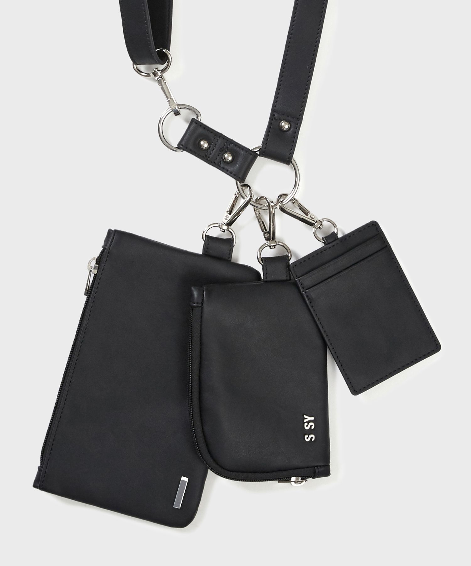 SSY☆3 pouch utility strap bag MUSINSA | SSY 3 Pouch Utility Strap Bag
