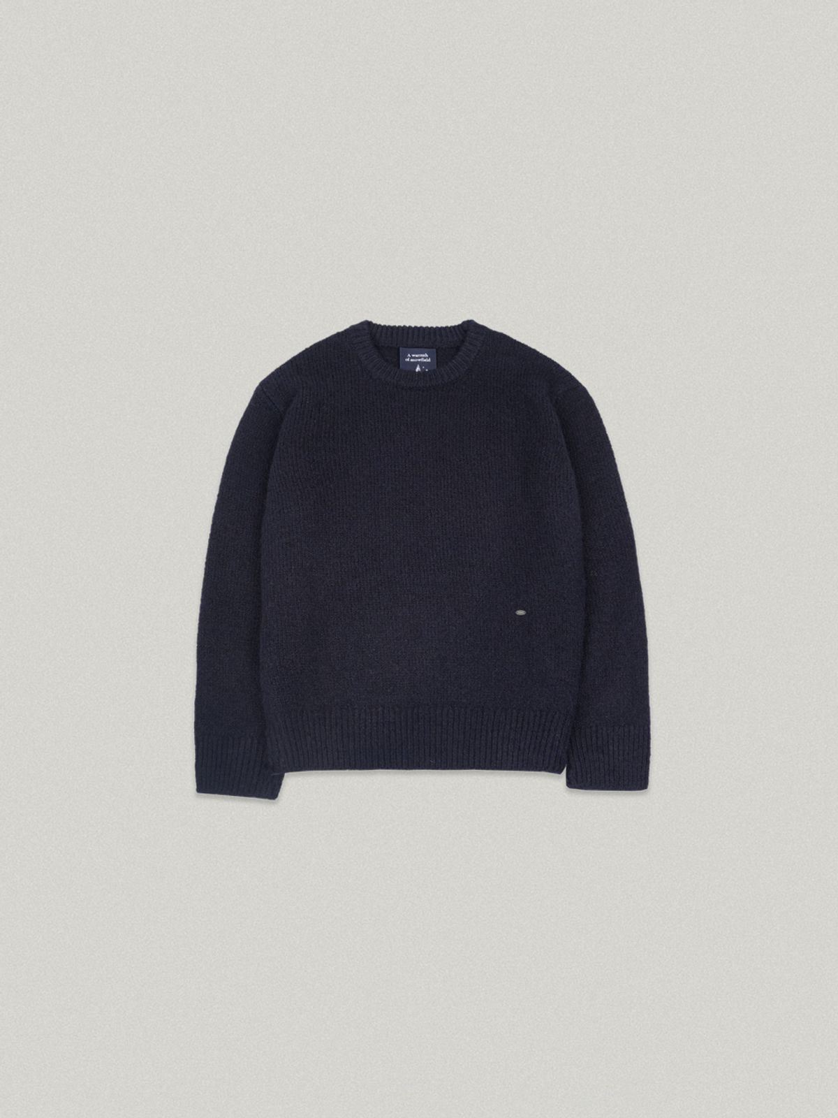 폴뉴아(FOLNUA) STEADY ROUND KNIT (NAVY)