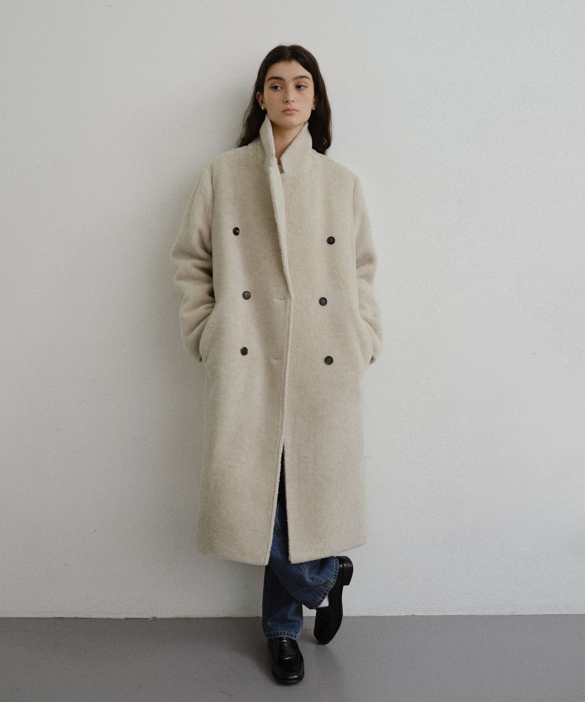 유라고(URAGO) Shearling double coat