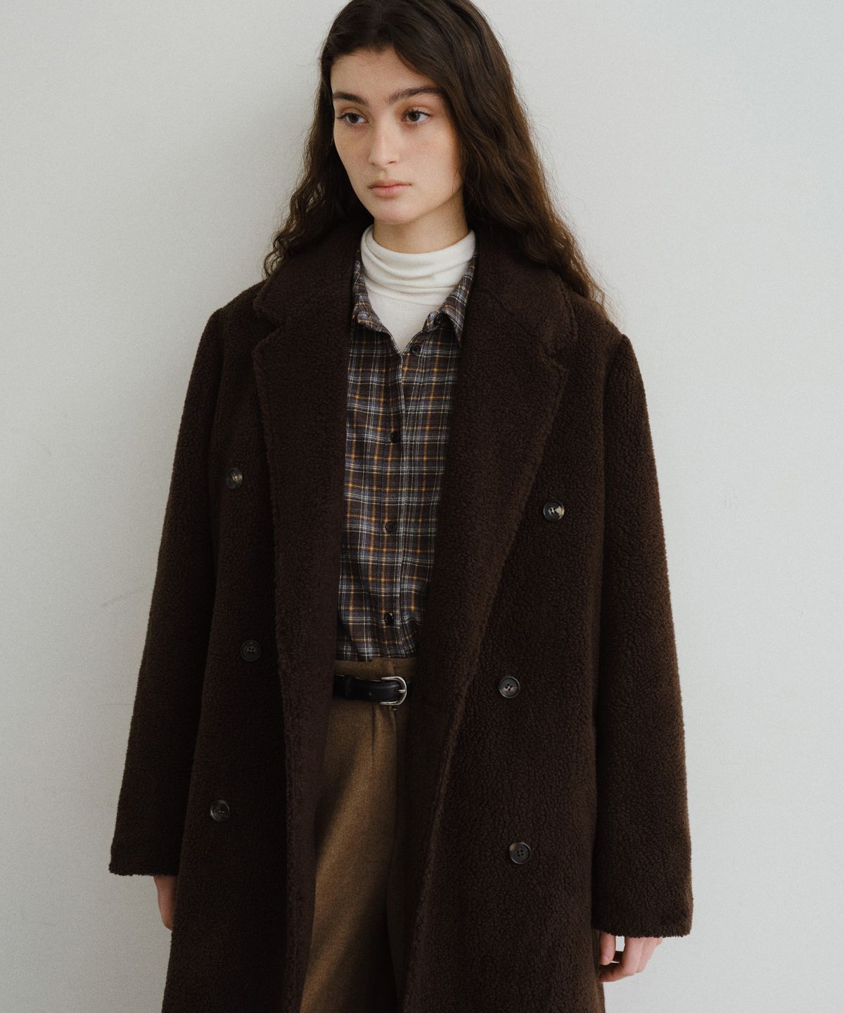 유라고(URAGO) Shearling double coat