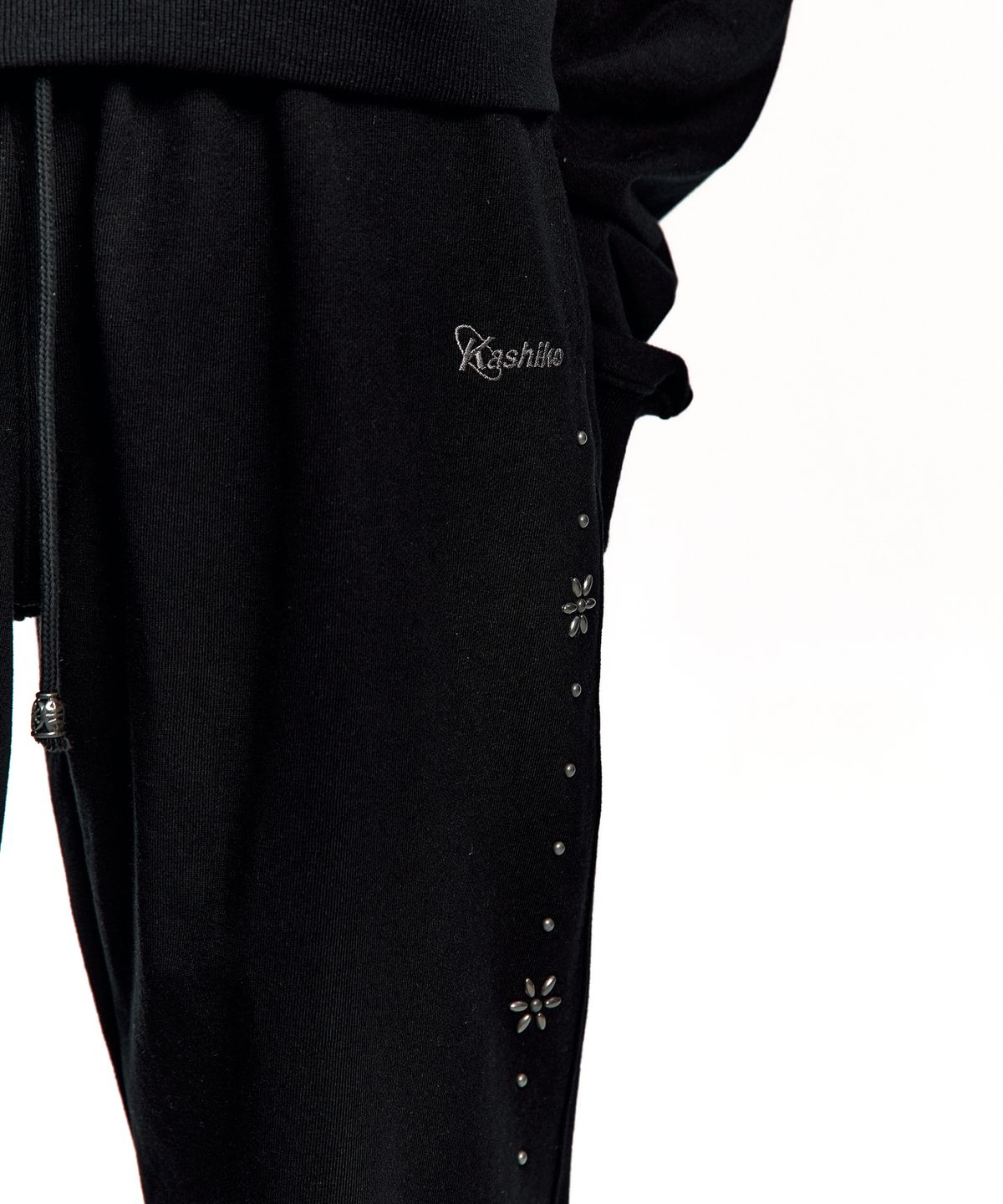 카시코(KASHIKO) Kashiko Comfy : Monk Trousers Black