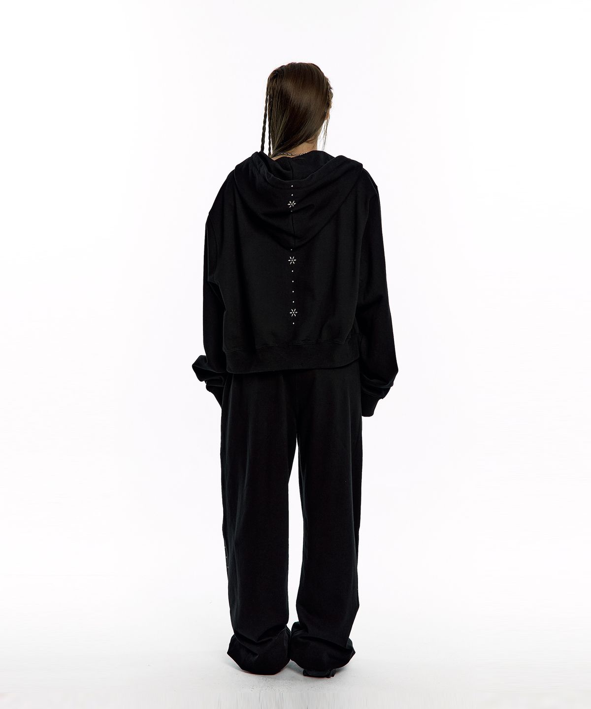 카시코(KASHIKO) Kashiko Comfy : Monk Trousers Black