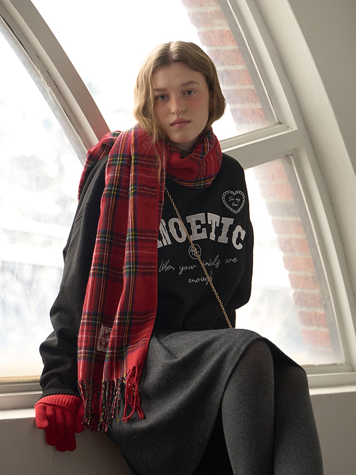 아노에틱(ANOETIC) ANC CHECK MUFFLER_RED