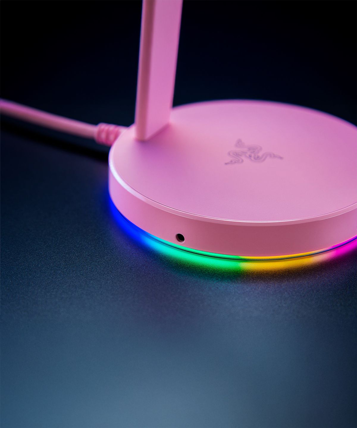 레이저(RAZER) Base Station V2 Chroma Quartz 헤드셋 거치대