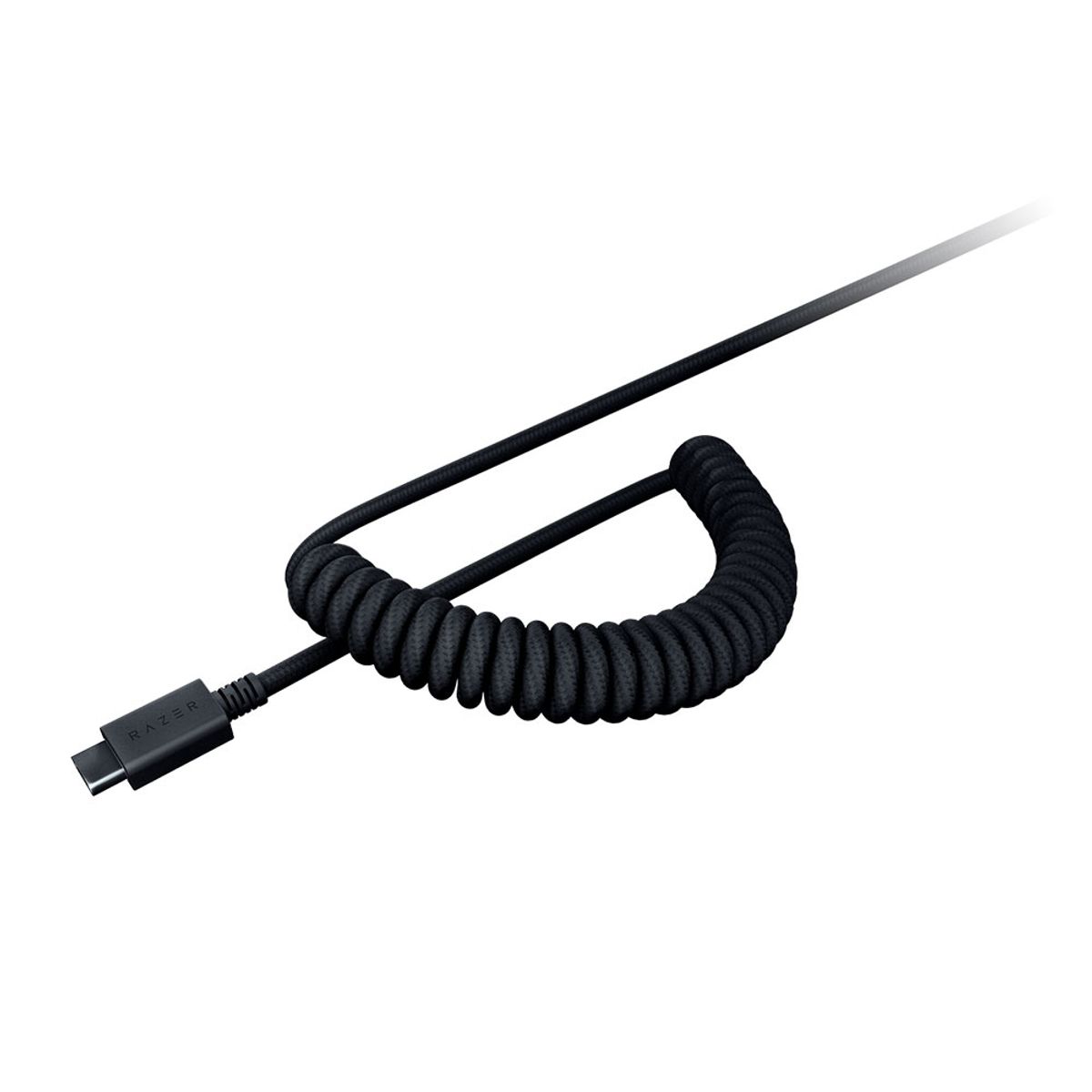 레이저(RAZER) PBT Keycap Colied Cable Set - Black 키보드 키캡 세트