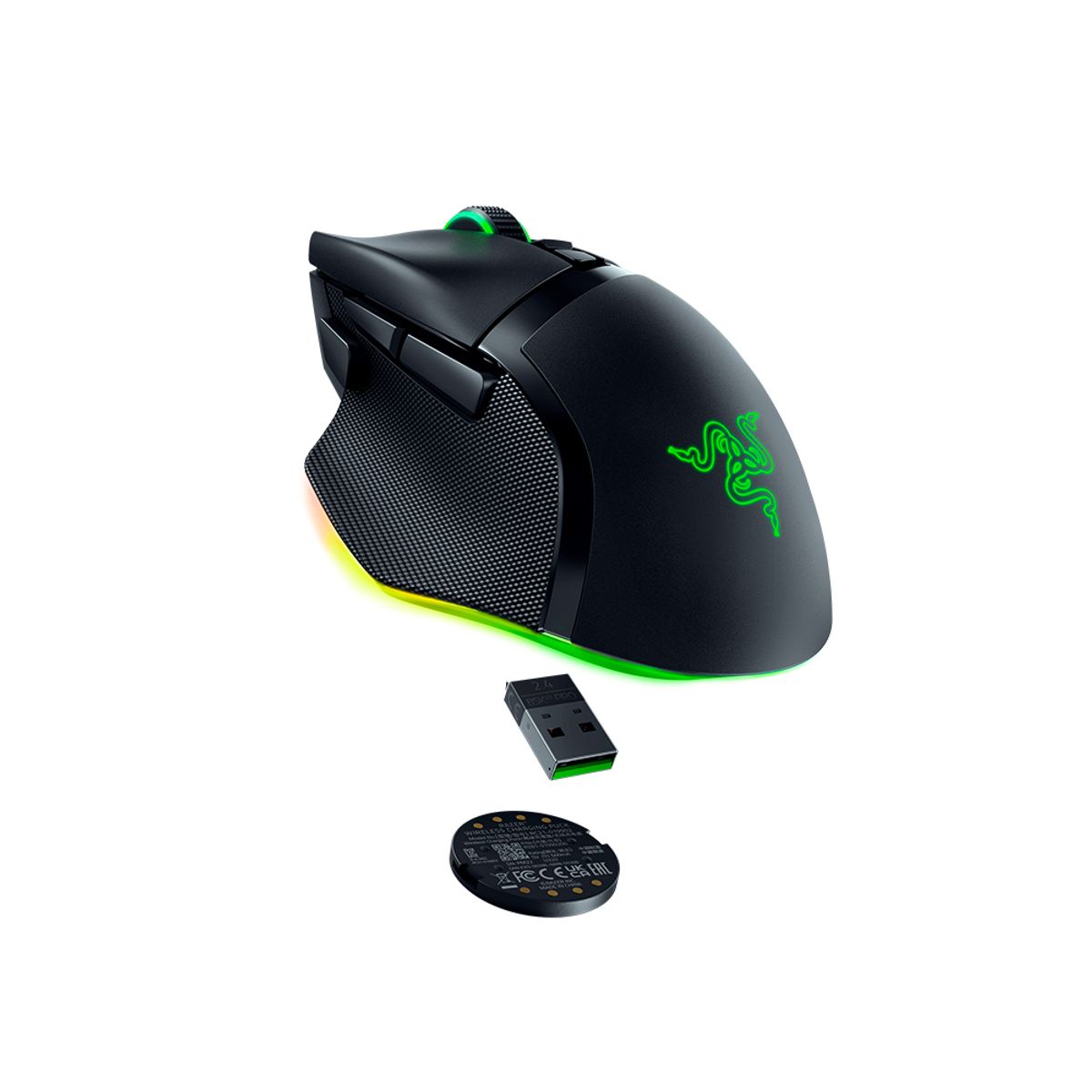 레이저(RAZER) Wireless Charging Puck 무선 충전 퍽 (충전 독 ,마우스 미포함)