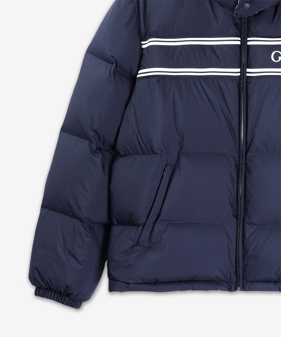MUSINSA | GUCCI Nylon puffer jacket - Navy / 794822Z8BTA4215