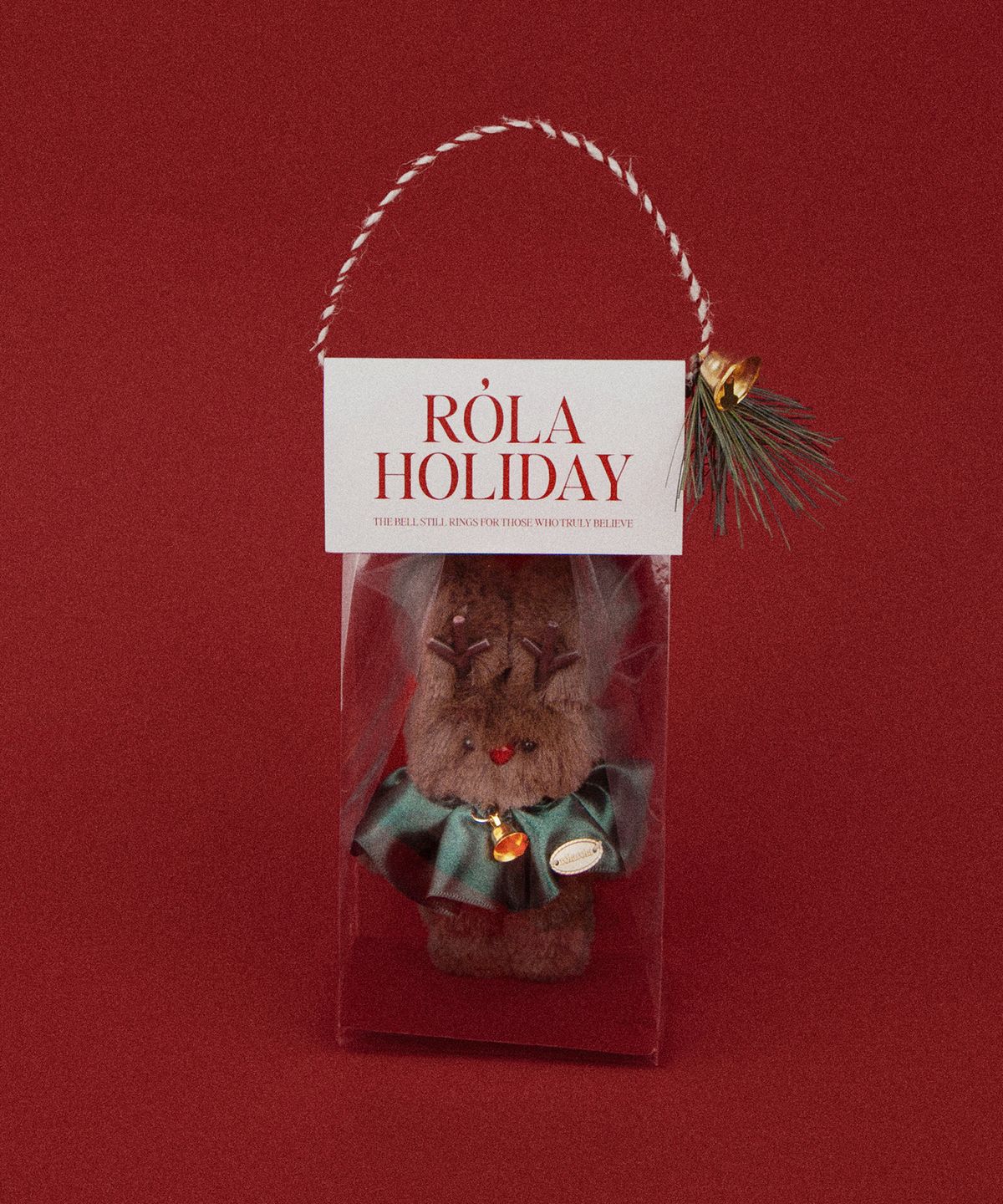 로라로라(ROLAROLA) HOLIDAY RORABBIT BROWN
