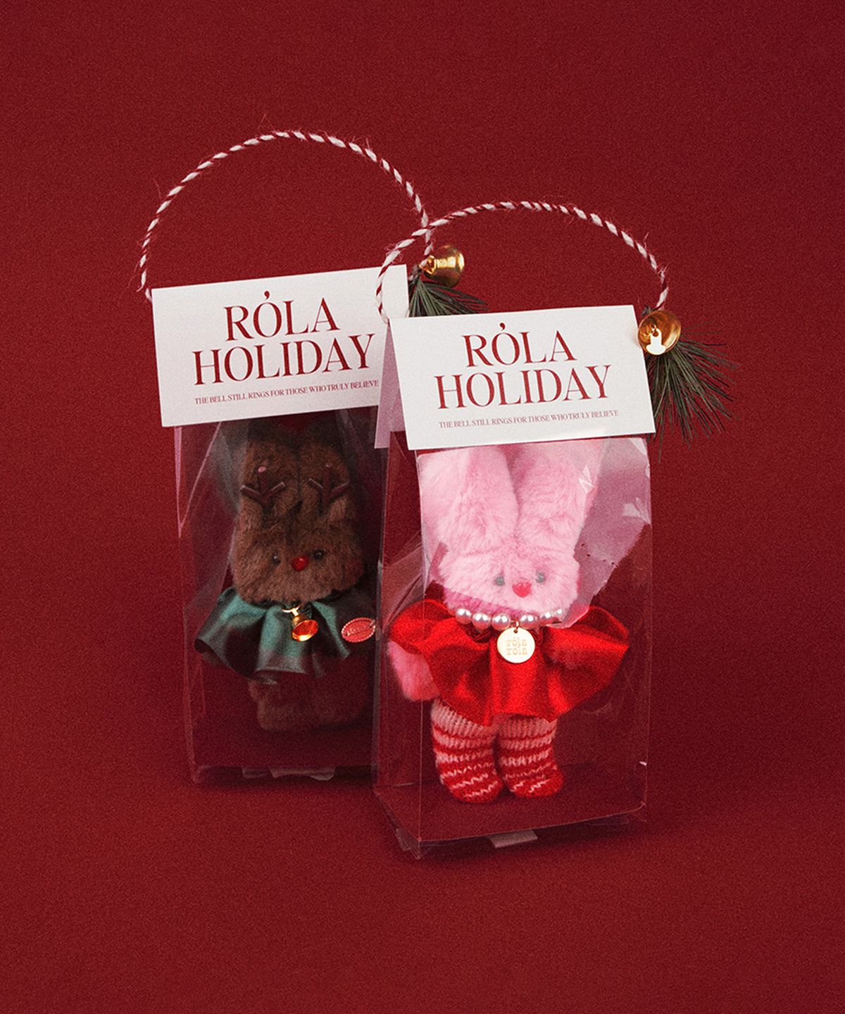 로라로라(ROLAROLA) HOLIDAY RORABBIT PINK