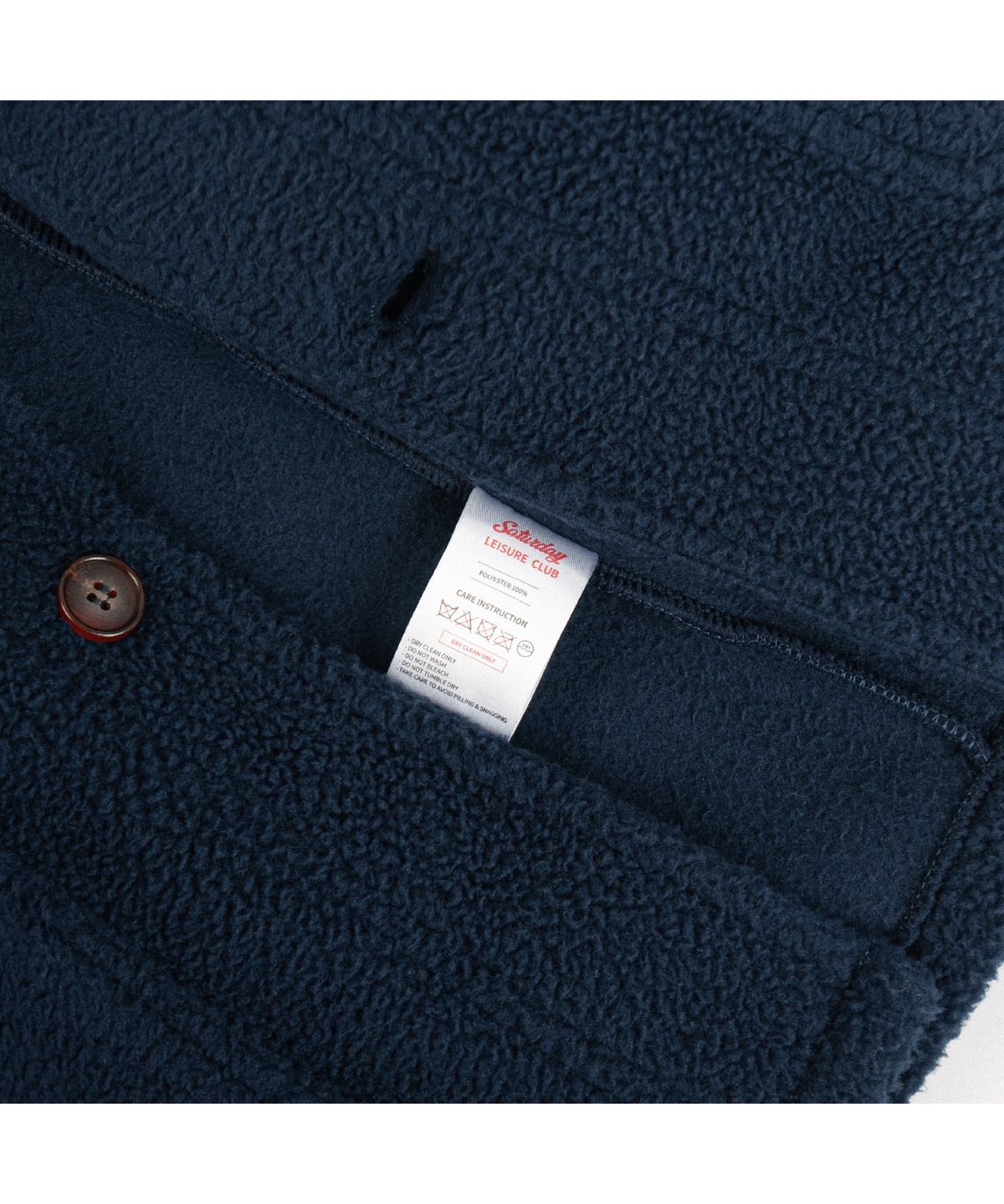 세러데이 레저 클럽(SATURDAY LEISURE CLUB) Leisure Fleece Work Jacket(Unisex) - Navy
