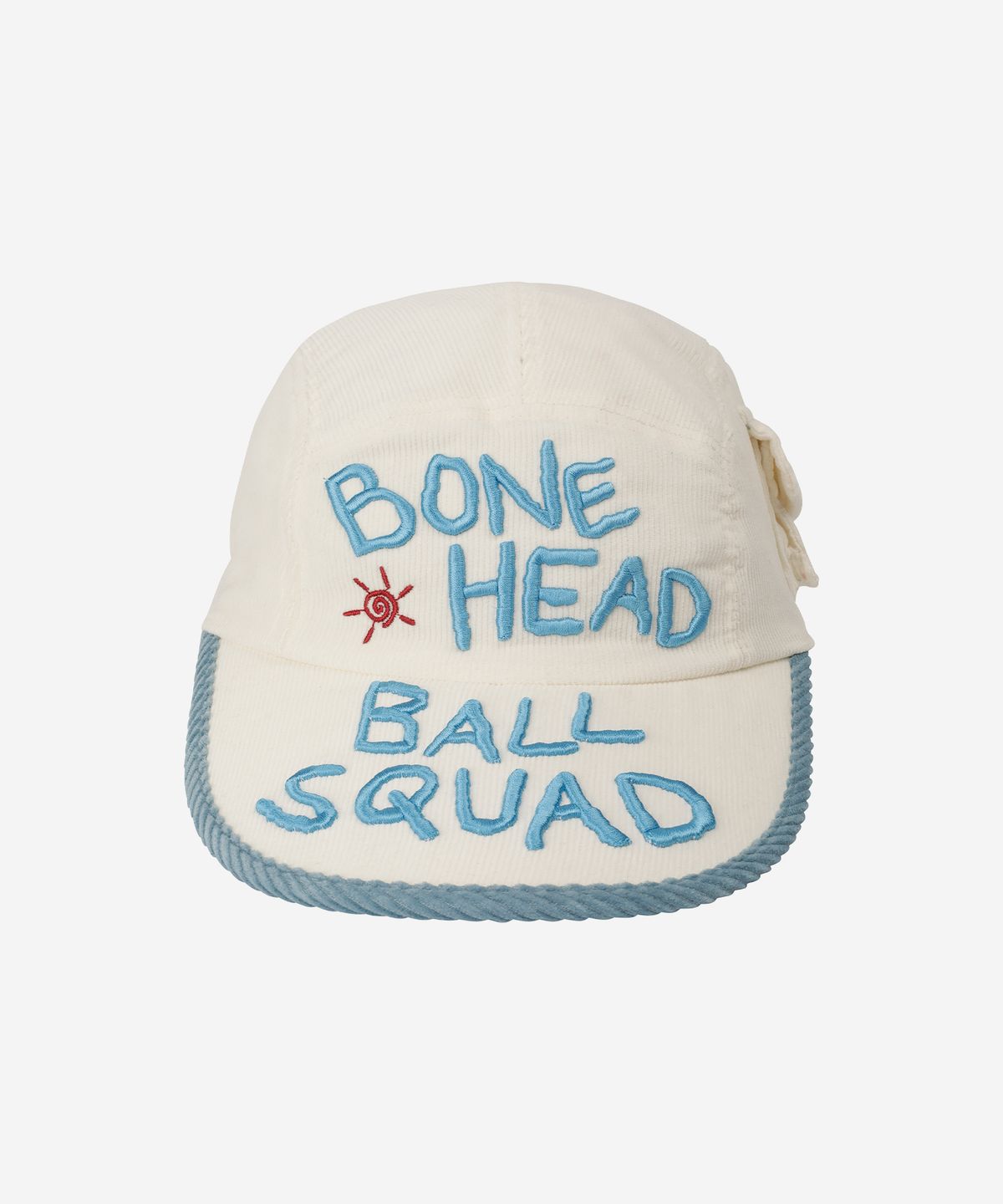 프라블럼올웨이즈(PROBLEMALLWAYS) Bonehead Ball Squad Corduroy Pocket Camp Cap White