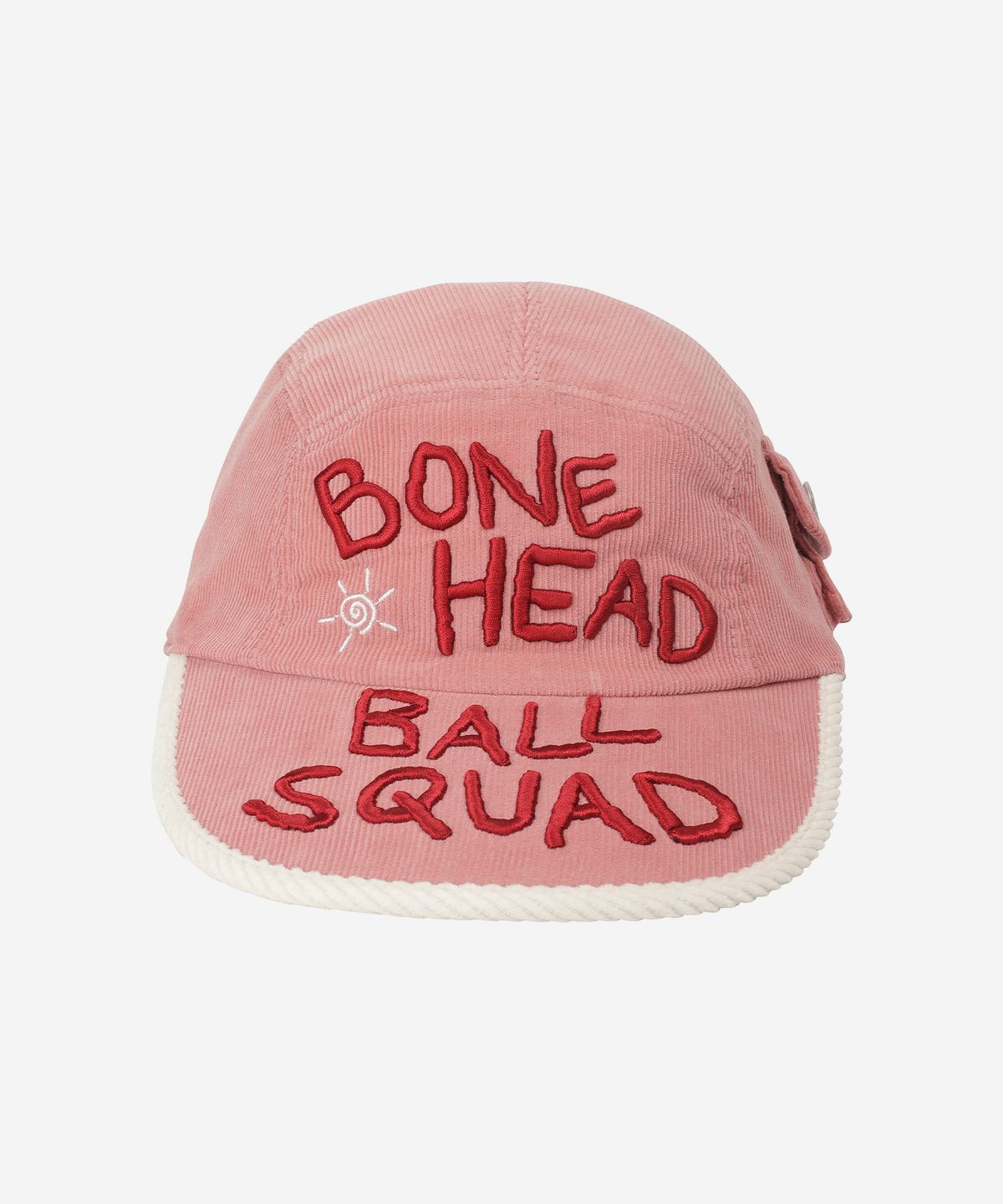 프라블럼올웨이즈(PROBLEMALLWAYS) Bonehead Ball Squad Corduroy Pocket Camp Cap Pink
