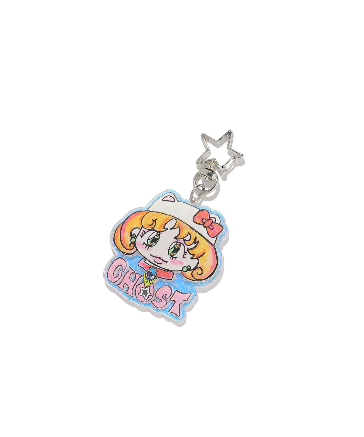 나이스고스트클럽(NICEGHOSTCLUB) [X SOULPUSSSY CAT]GHOSTSOULGIRL ACRYLIC CAT KEY CHAIN_MIX(NG2EFUAB90D)