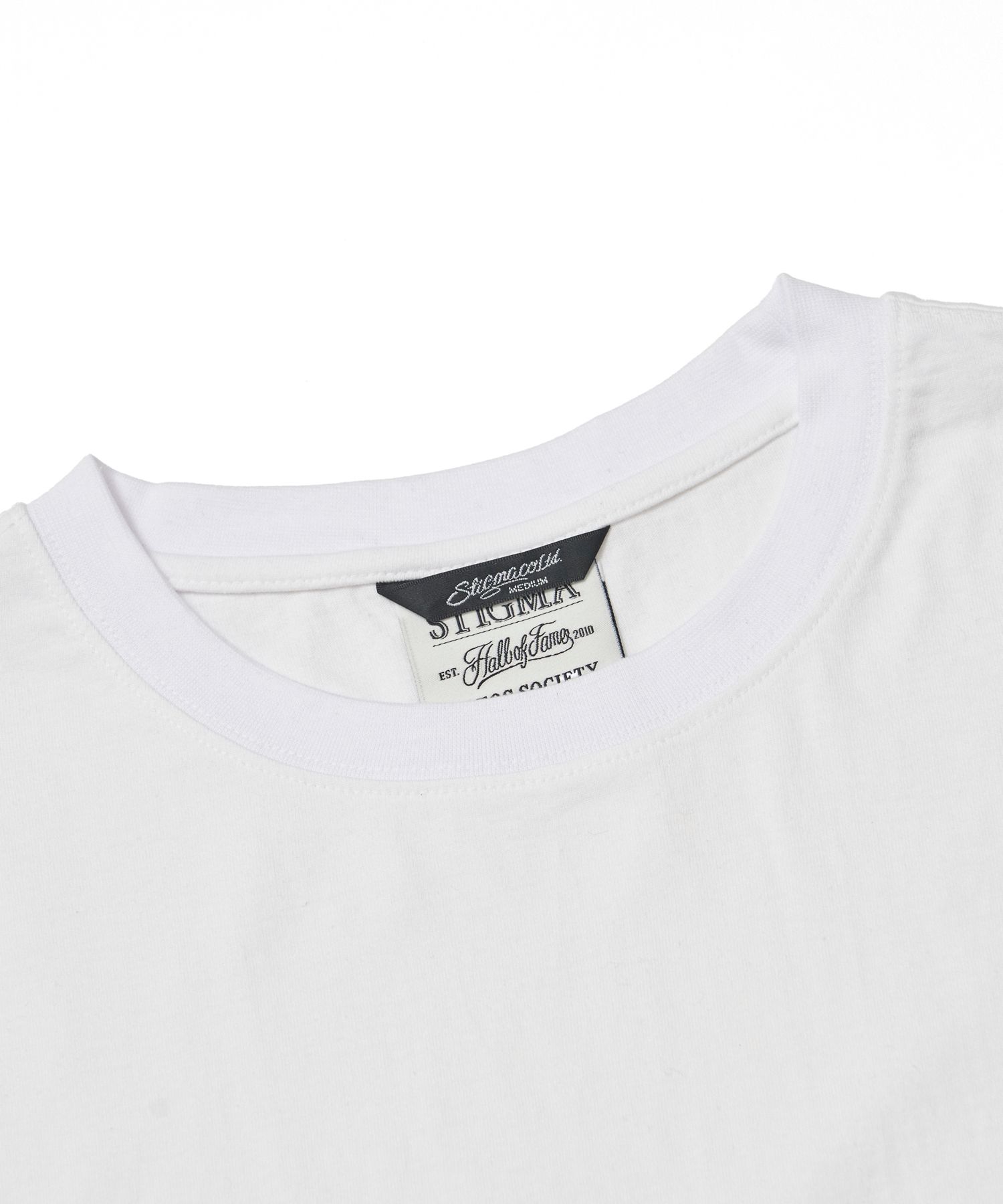 STIGMAのNonessntial Semi-oversized T-shirts 全2色 Semi Oversized Blank T-shirts White / Black - STIGMA | 60