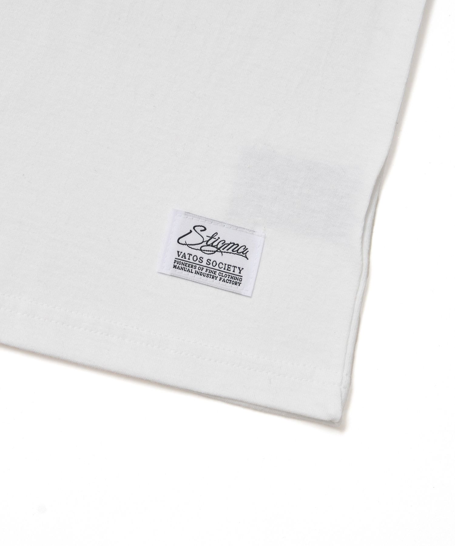 MUSINSA | STIGMA Semi Oversized Blank T-shirts White