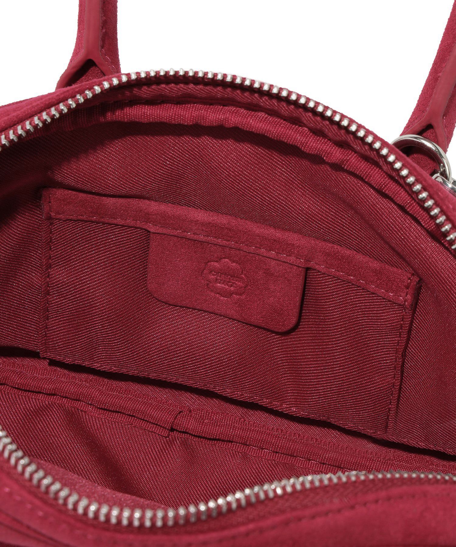 [COVERNAT]★CLOVER HEART CLASSIC SUEDE TOTE BAG MUSINSA | COVERNAT WOMAN Cloverheart Classic Suede Tote Bag Red