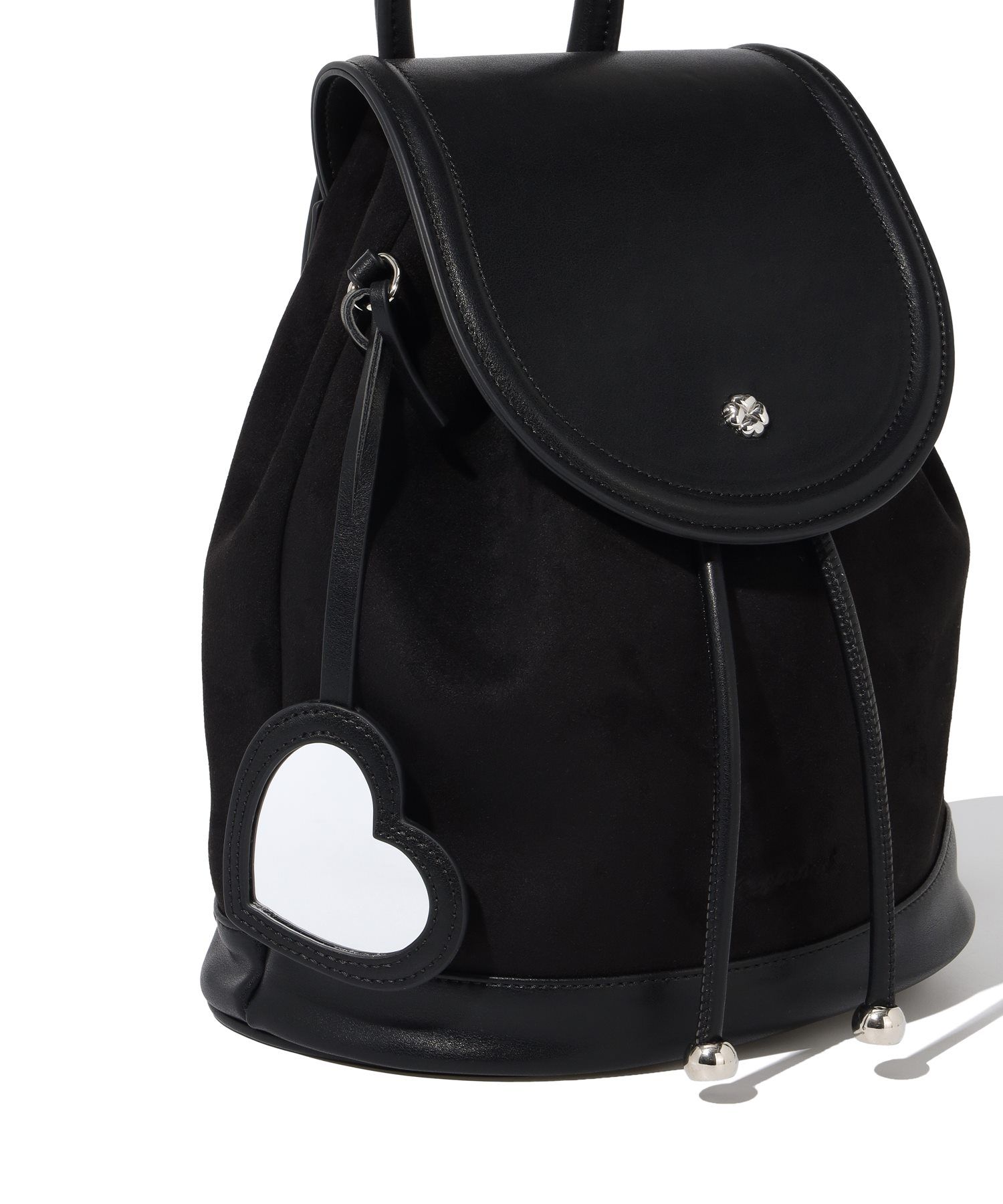 [COVERNAT]★韓国人気★CLOVER HEART CLASSIC SUEDE BACKPACK MUSINSA | COVERNAT WOMAN Cloverheart Classic Suede Backpack