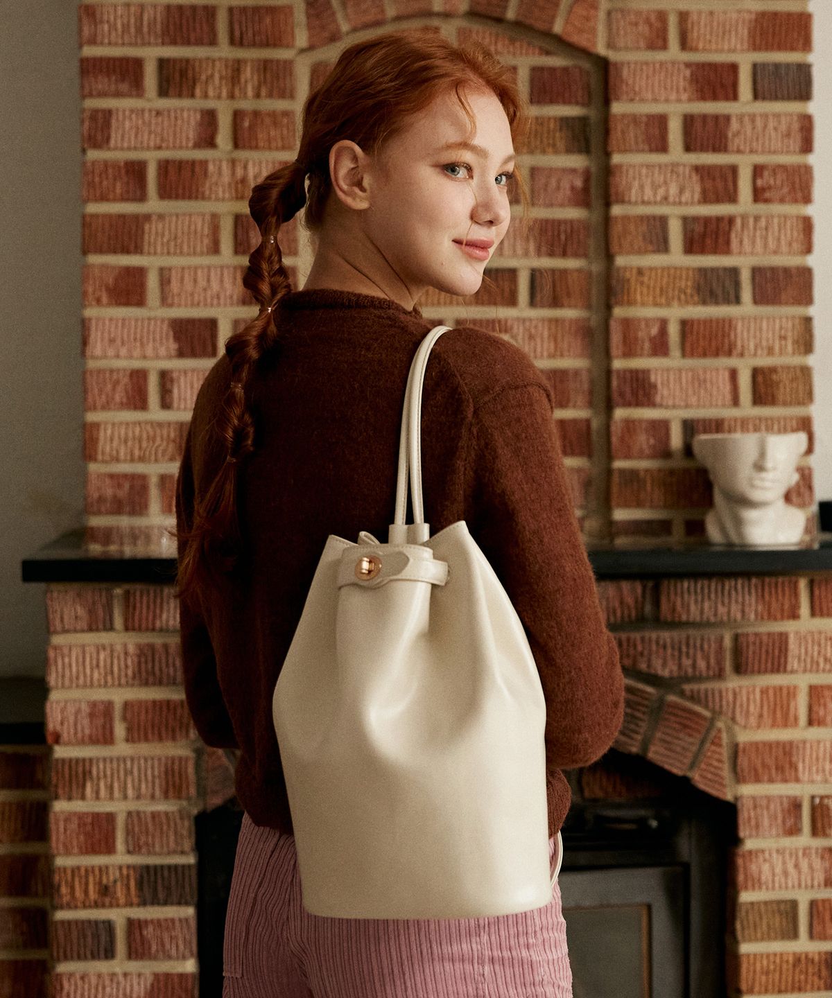 벨류엣(VALLUAT) Lumel bag_Ivory