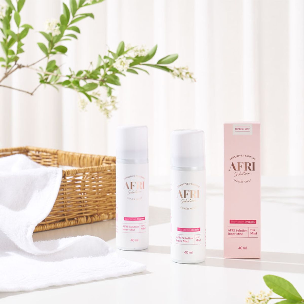 애프리솔루션(AFRISOLUTION) 애프리이너미스트 여성청결제 40ml