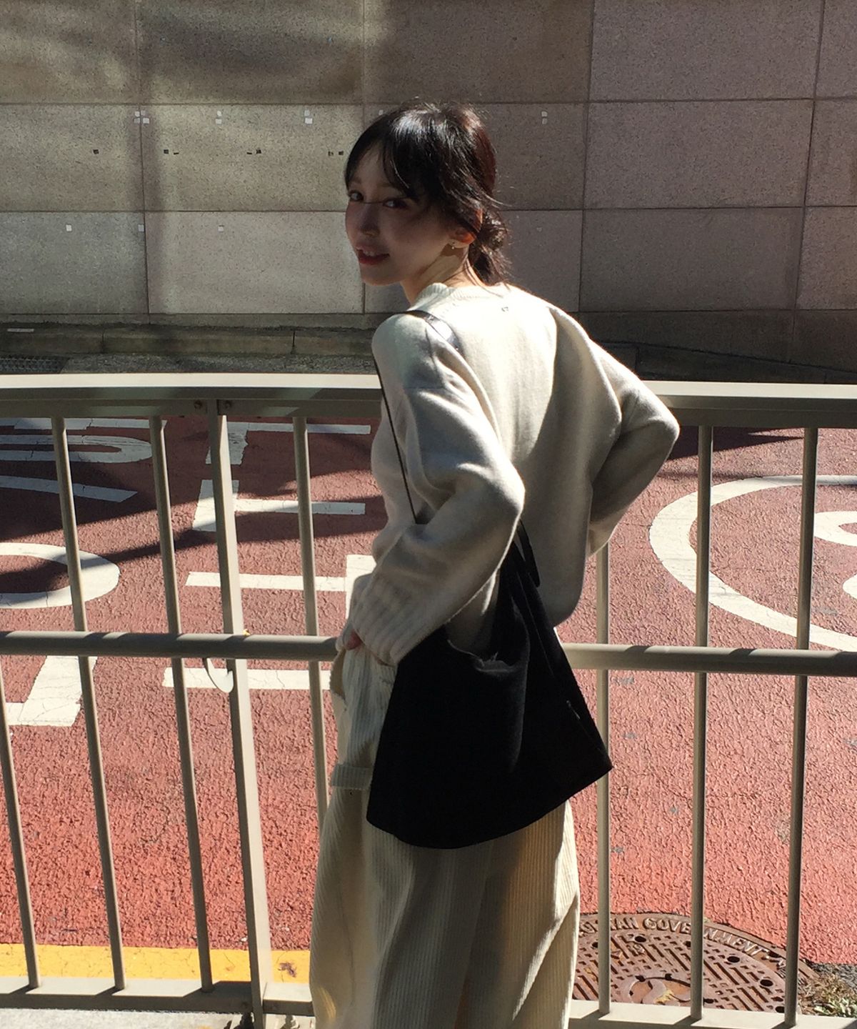 아노에틱(ANOETIC) ANC SUEDE HOBO BAG & CARD WALLET SET_5COLOR