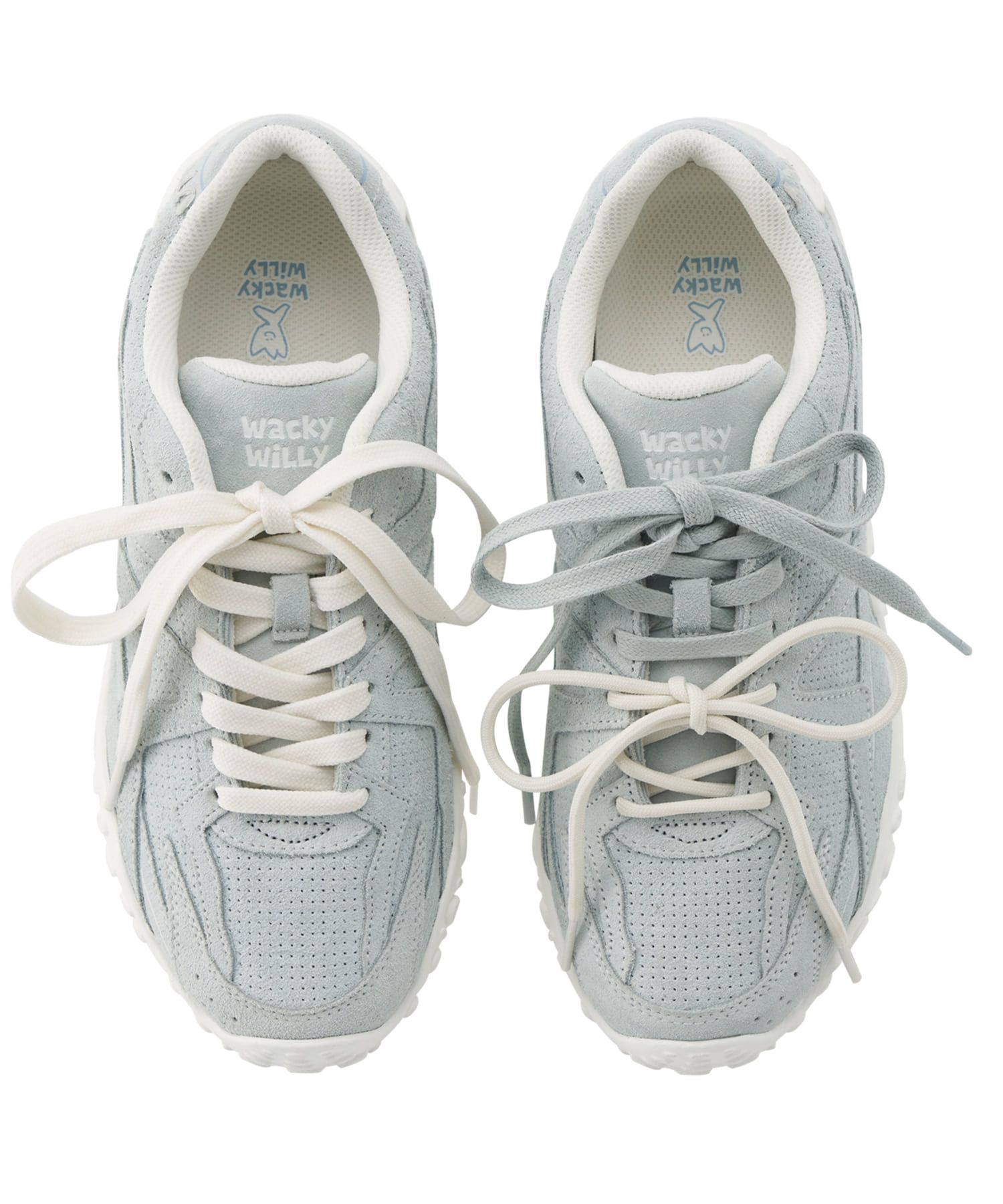 MUSINSA | WACKY WILLY Women's Waki Low Sneakers Light Blue