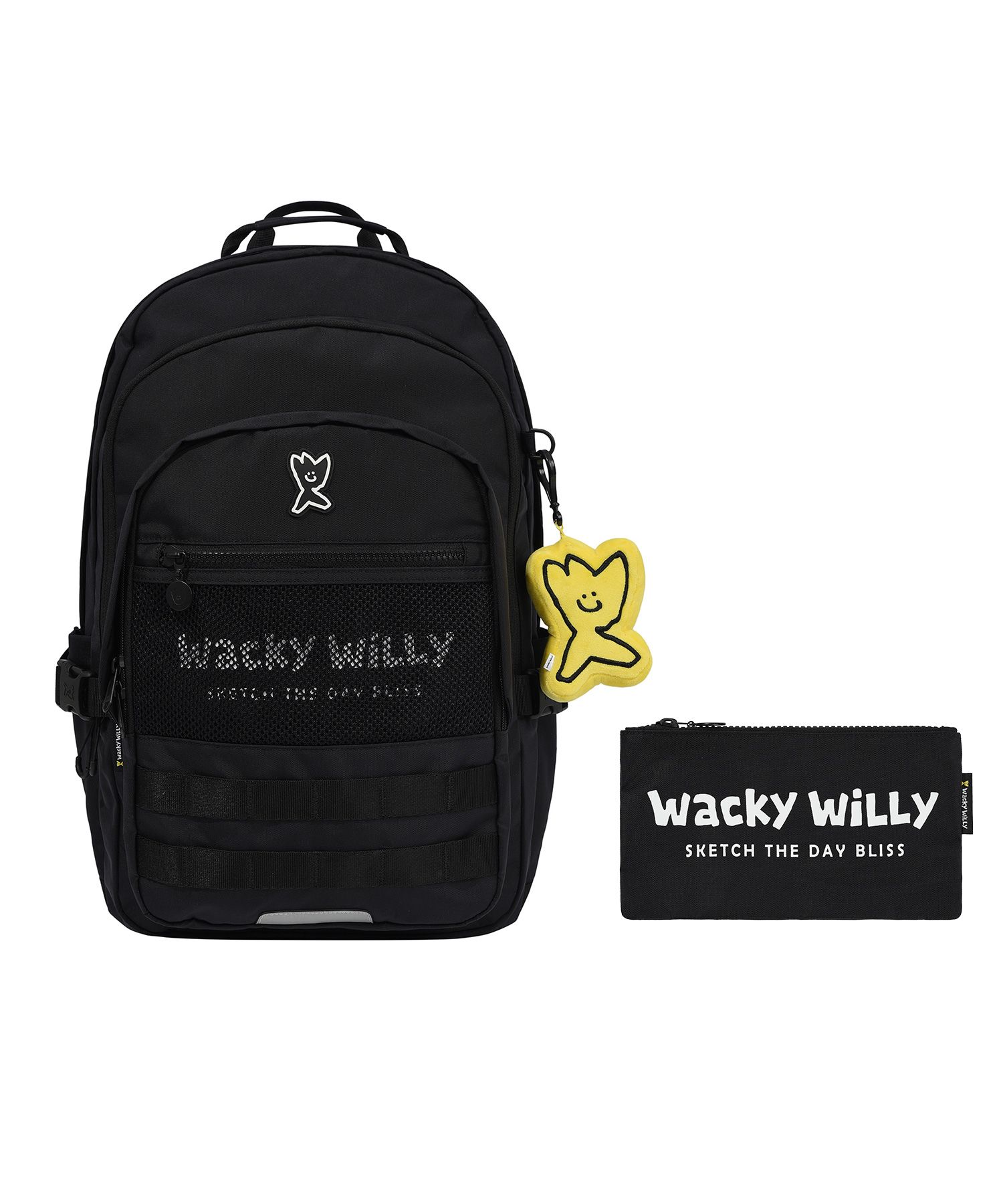 【Wacky WiLLy】Flight Backpack 25L,30L_2colors MUSINSA | WACKY WILLY Flight 30L Backpack Black