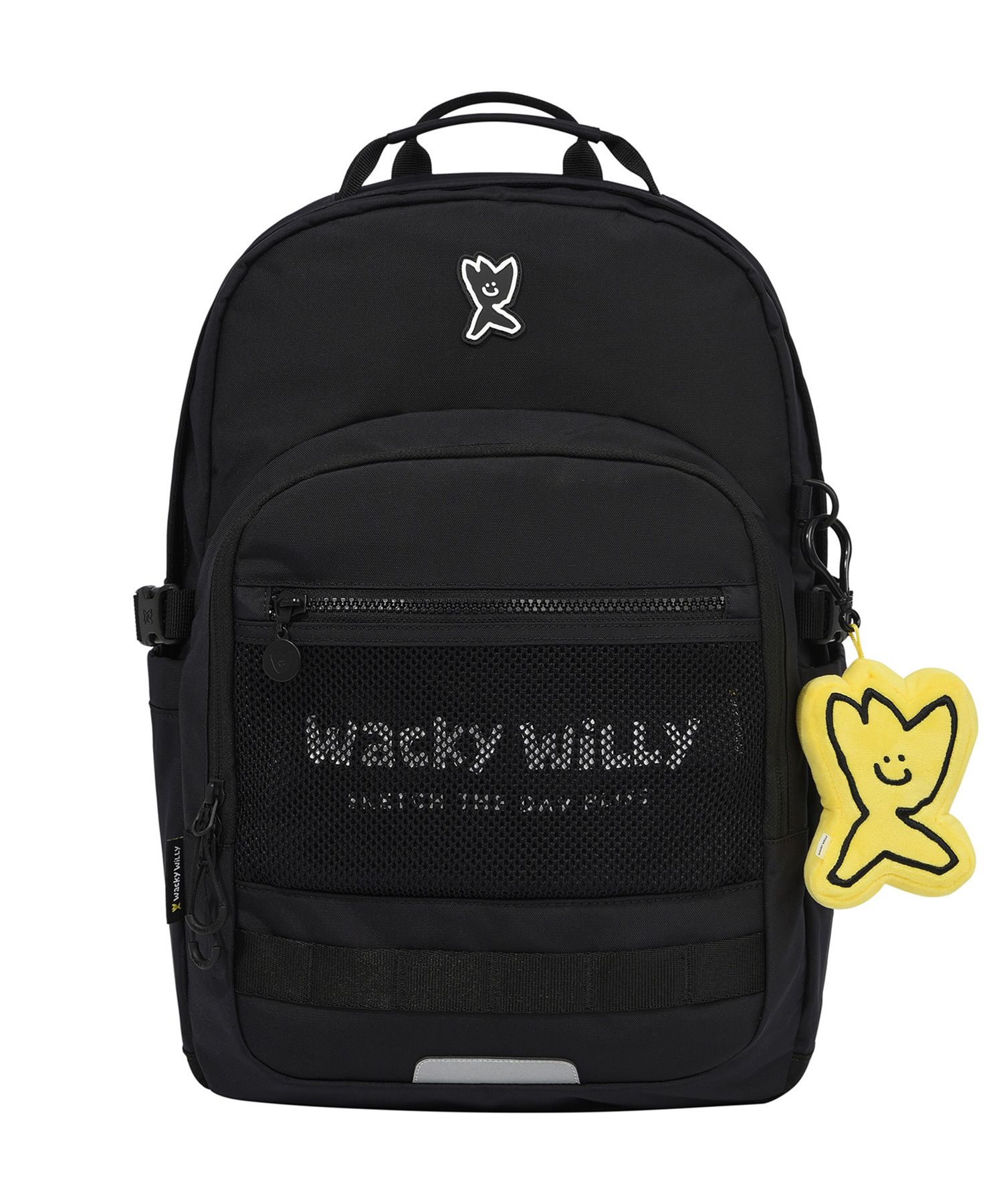 MUSINSA公式 | WACKY WILLY Flight 25L Backpack Black