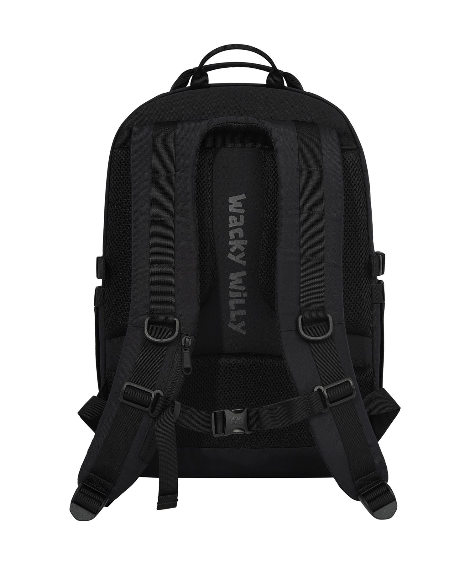 バックパック・リュック [WACKYWILLY] Flight 25L Backpack Black MUSINSA | WACKY WILLY Flight 25L Backpack Black