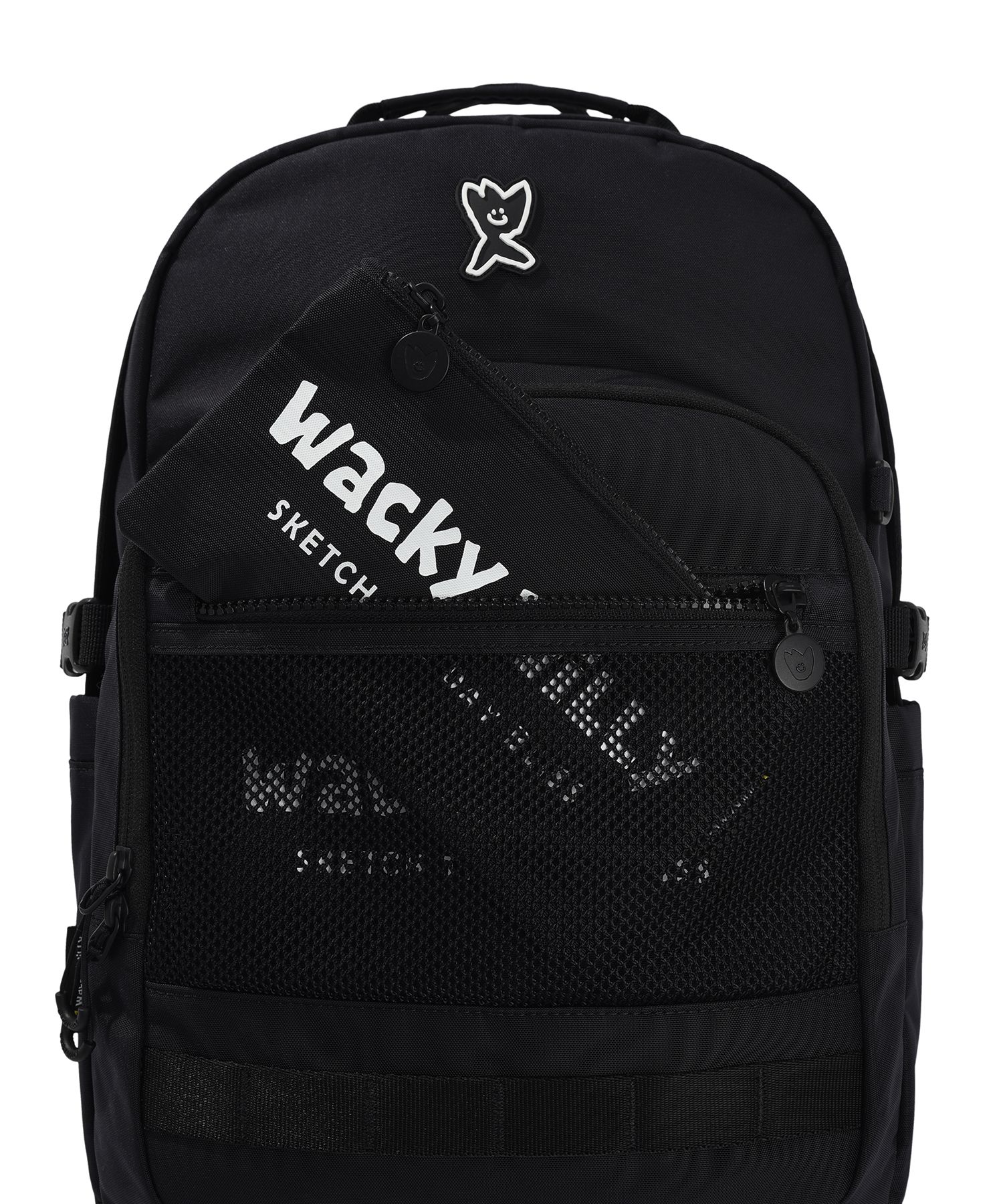 バックパック・リュック [WACKYWILLY] Flight 25L Backpack Black MUSINSA | WACKY WILLY Flight 25L Backpack Black